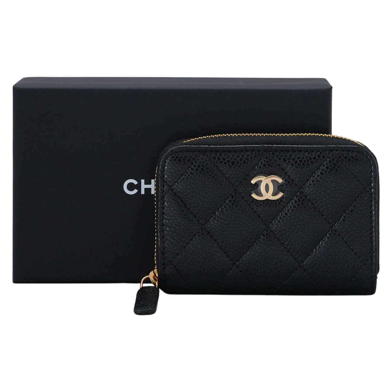 CHANEL(NEW)샤넬 AP0216 캐비어 지퍼 카드지갑 (새상품) NEW PRODUCT