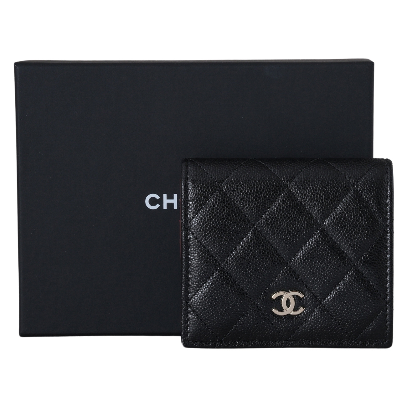 CHANEL(USED)샤넬 캐비어 클래식 반지갑