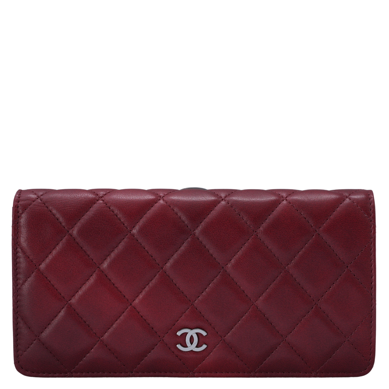CHANEL(USED)샤넬 A31509 램스킨 장지갑