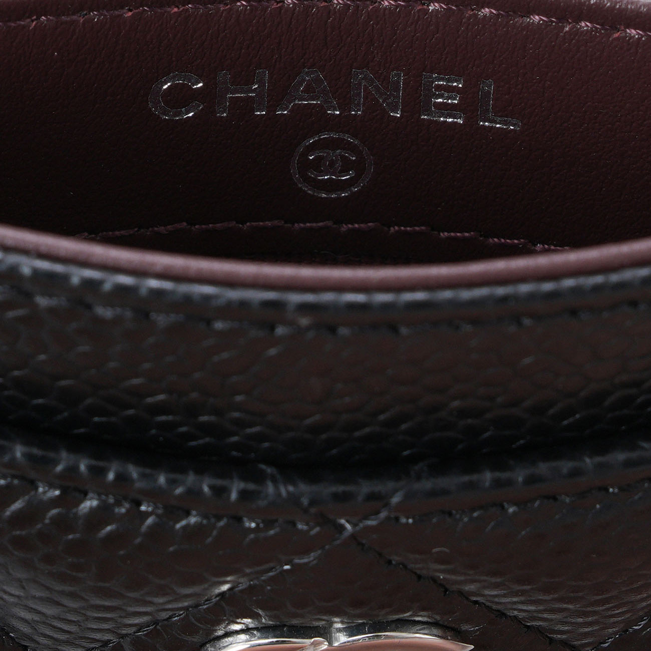 CHANEL(USED)샤넬 AP0213 캐비어 카드지갑