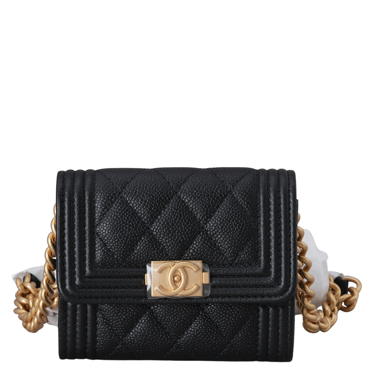 CHANEL(USED)샤넬 AP2206 보이샤넬 미니 체인 지갑