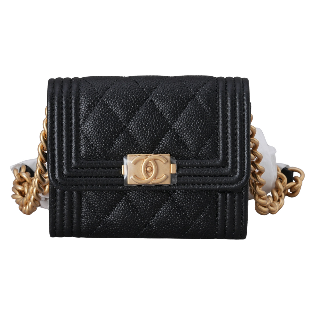 CHANEL(USED)샤넬 AP2206 보이샤넬 미니 체인 지갑