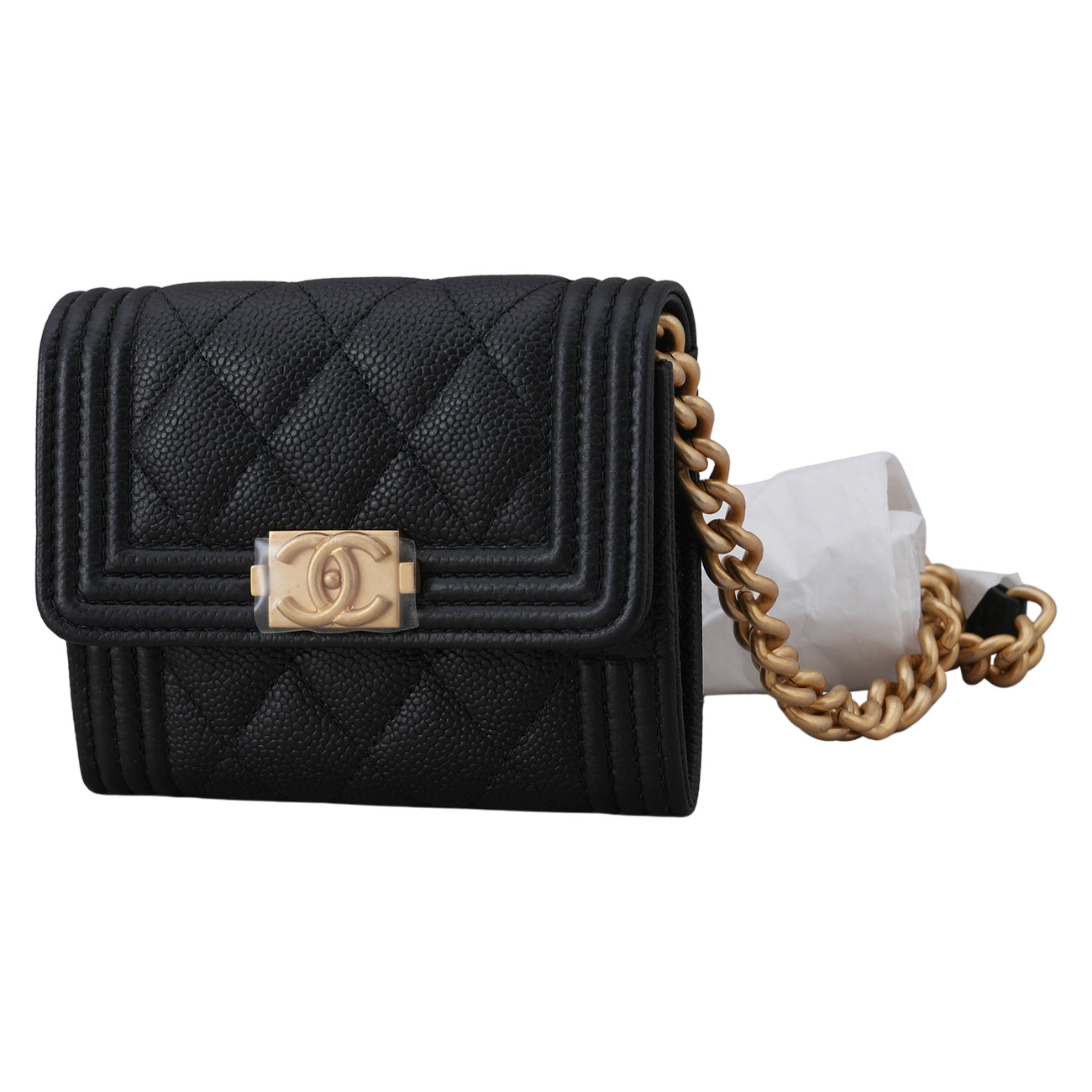 CHANEL(USED)샤넬 AP2206 보이샤넬 미니 체인 지갑
