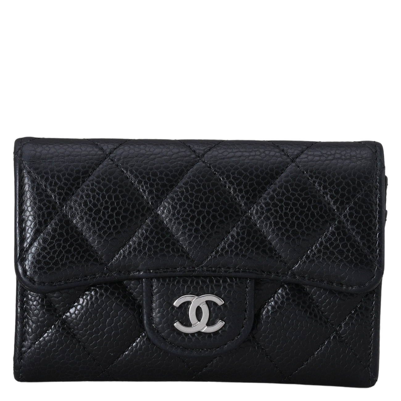 CHANEL(USED)샤넬 캐비어 클래식 카드지갑