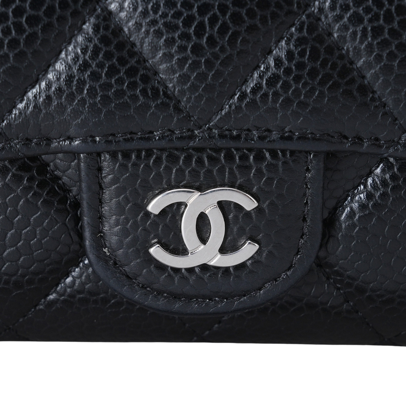 CHANEL(USED)샤넬 캐비어 클래식 카드지갑