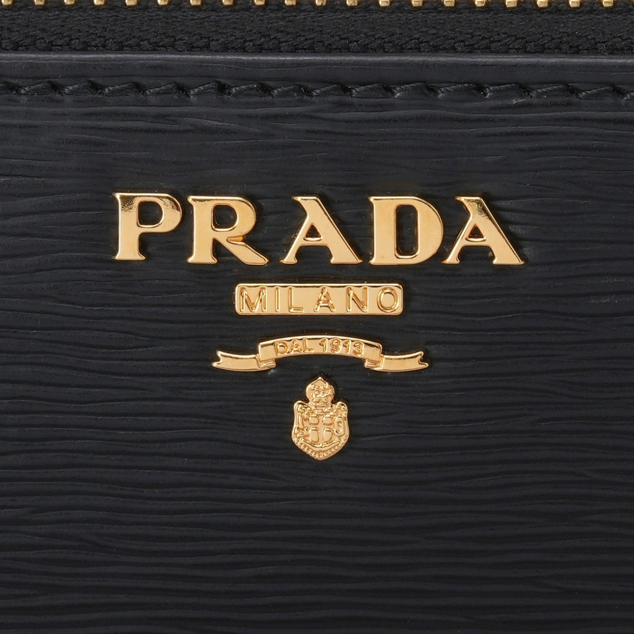 PRADA(USED)프라다 1ML183 비텔로 무브 지퍼 장지갑