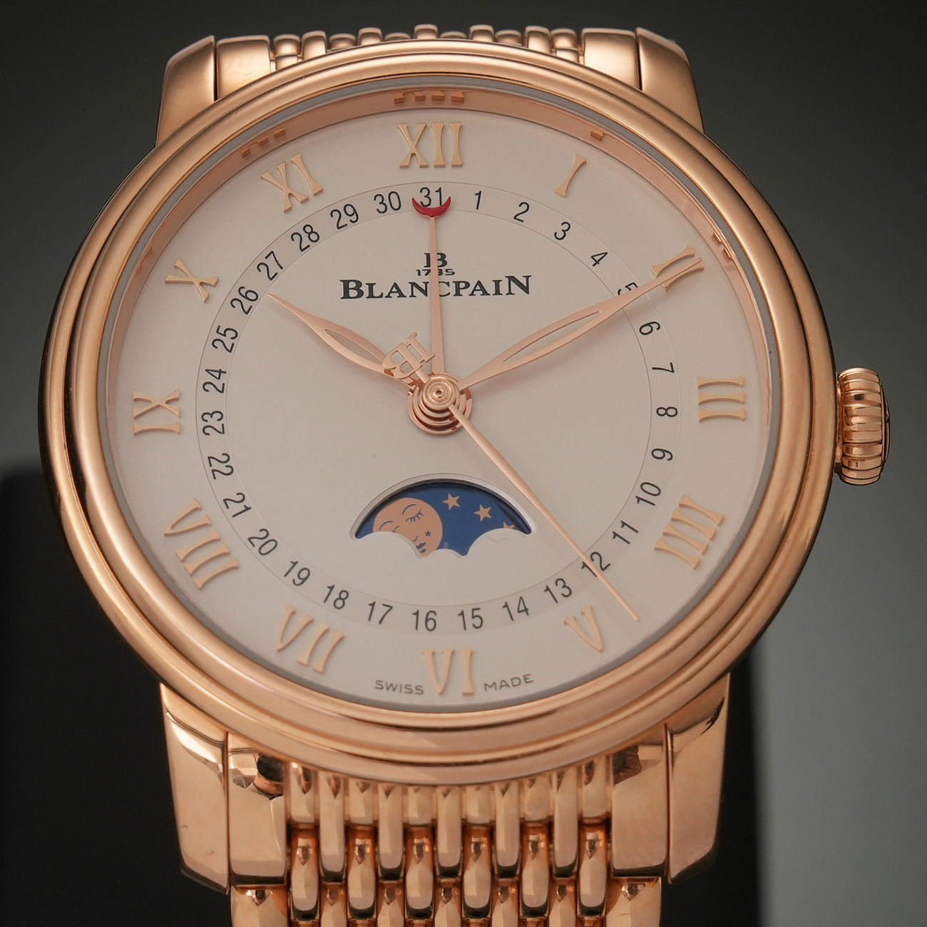 BLANCPAIN(USED)블랑팡 빌레레 데이트 문페이즈#352