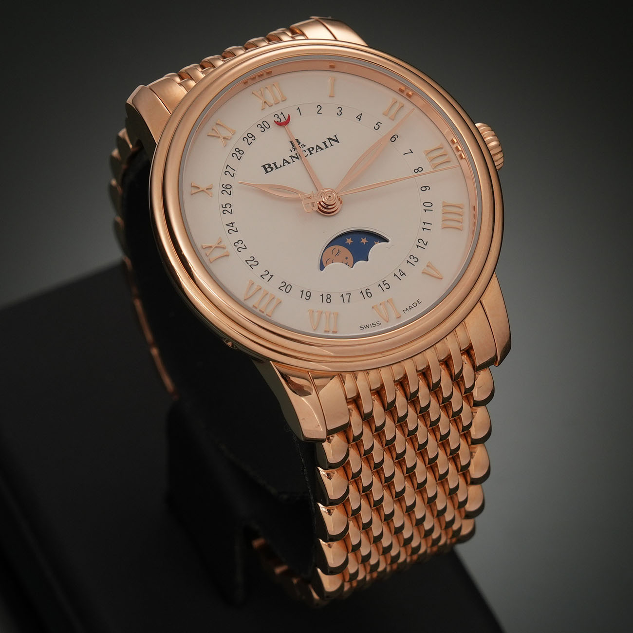 BLANCPAIN(USED)블랑팡 빌레레 데이트 문페이즈#352