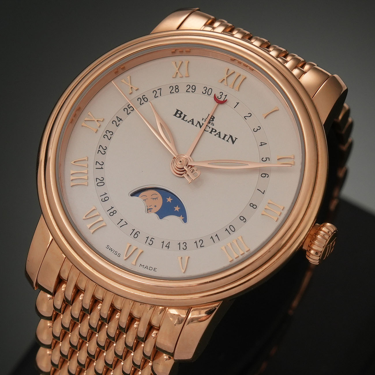 BLANCPAIN(USED)블랑팡 빌레레 데이트 문페이즈#352