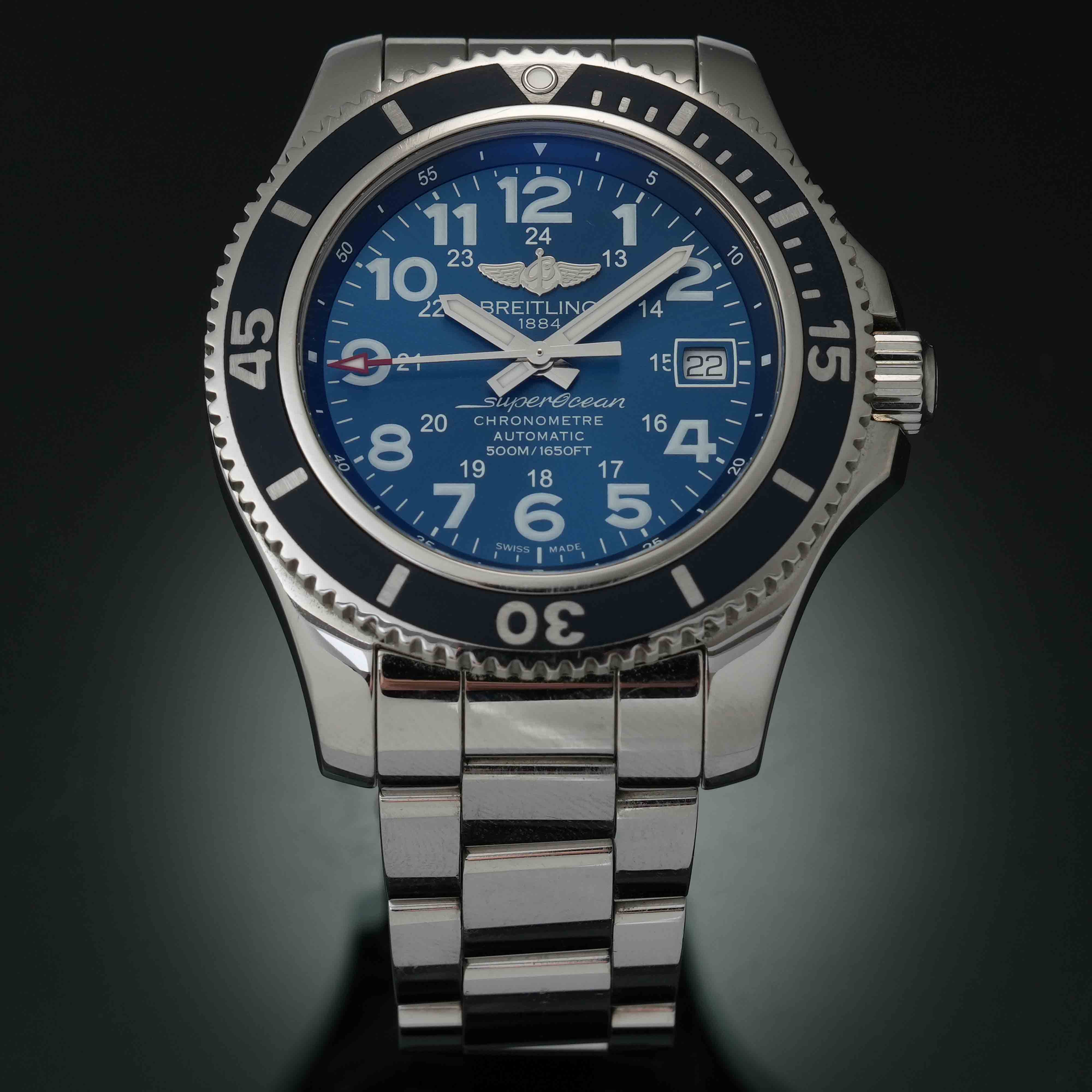 BREITLING(USED)브라이틀링 슈퍼오션2 42 A17365