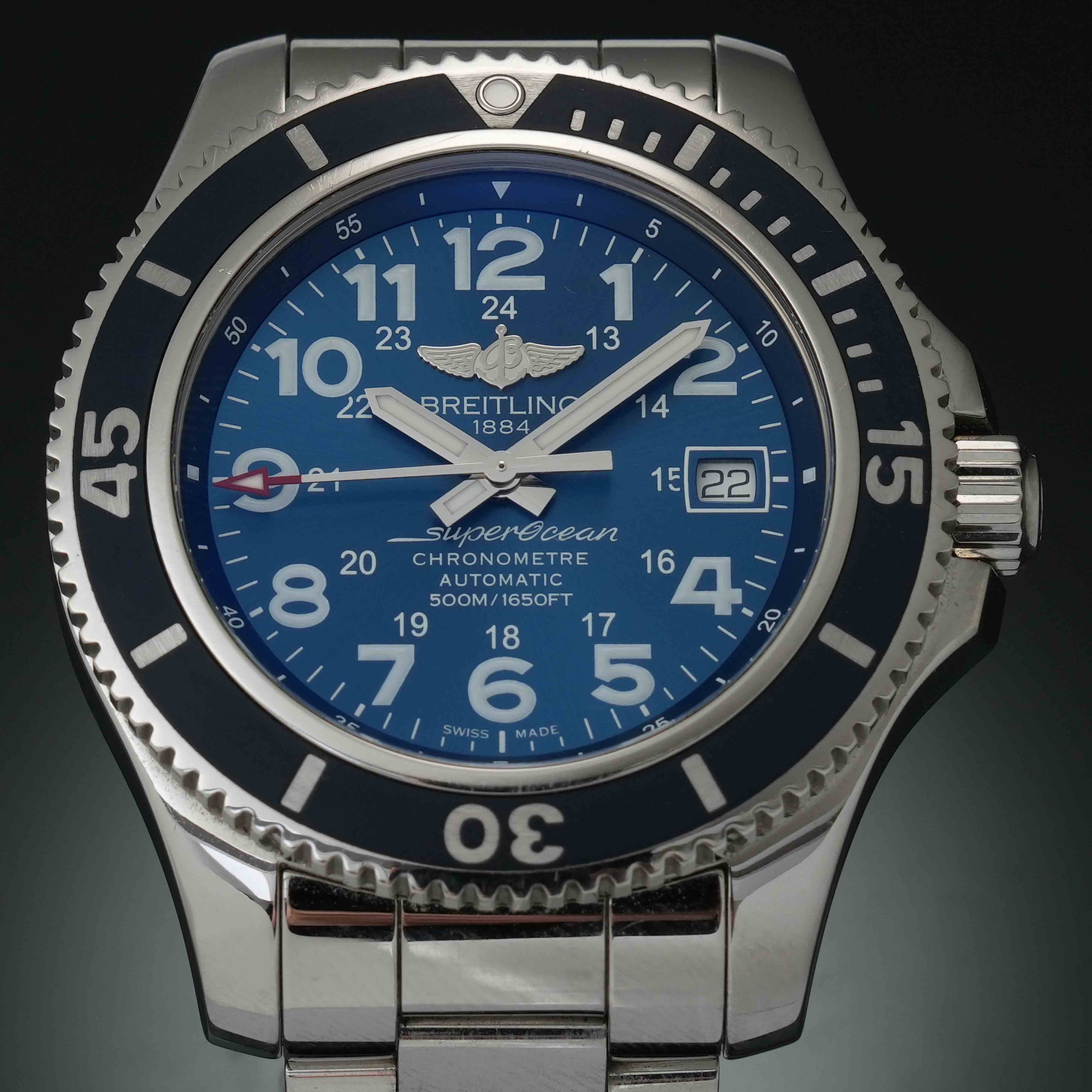 BREITLING(USED)브라이틀링 슈퍼오션2 42 A17365