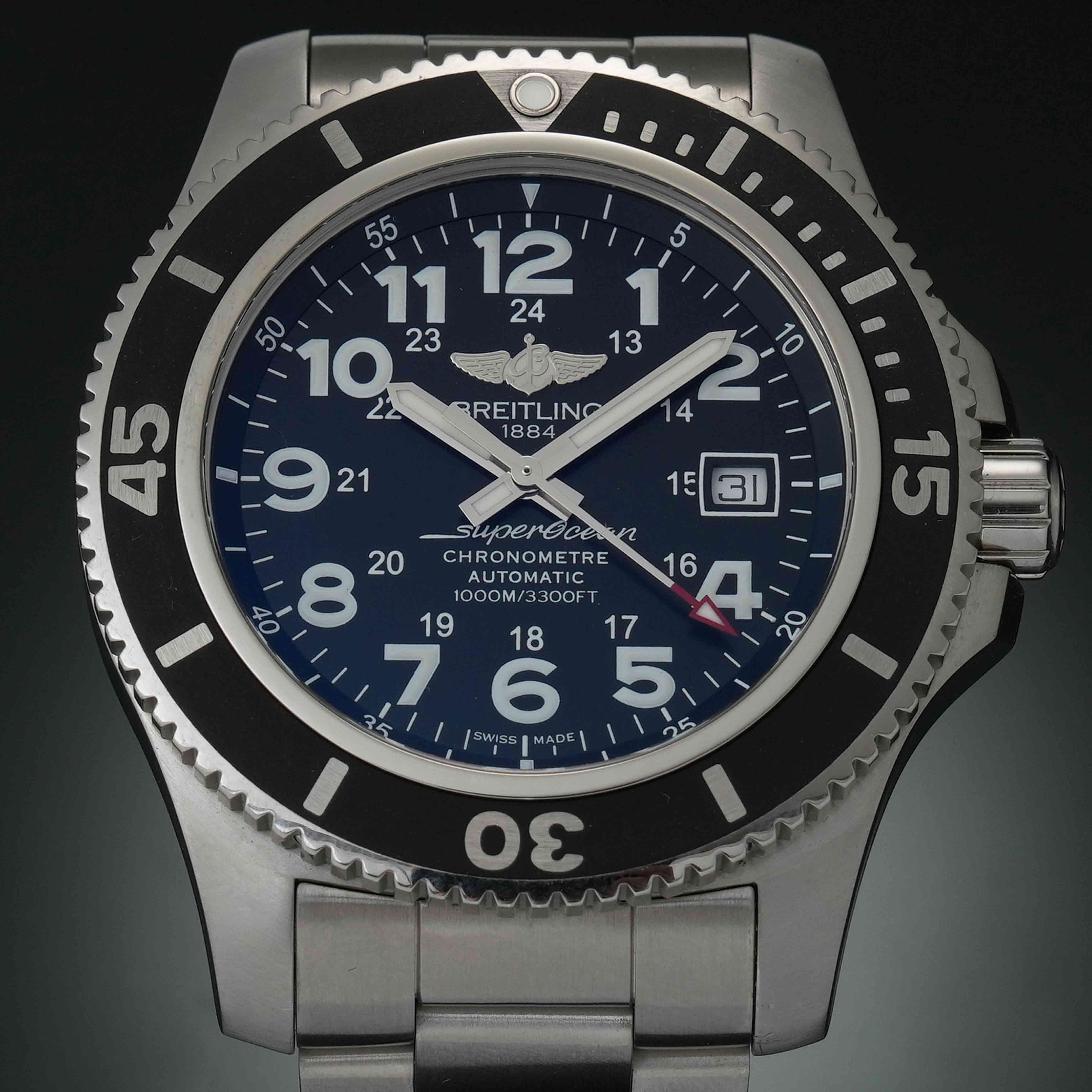 BREITLING(USED)브라이틀링 슈퍼오션 A17392