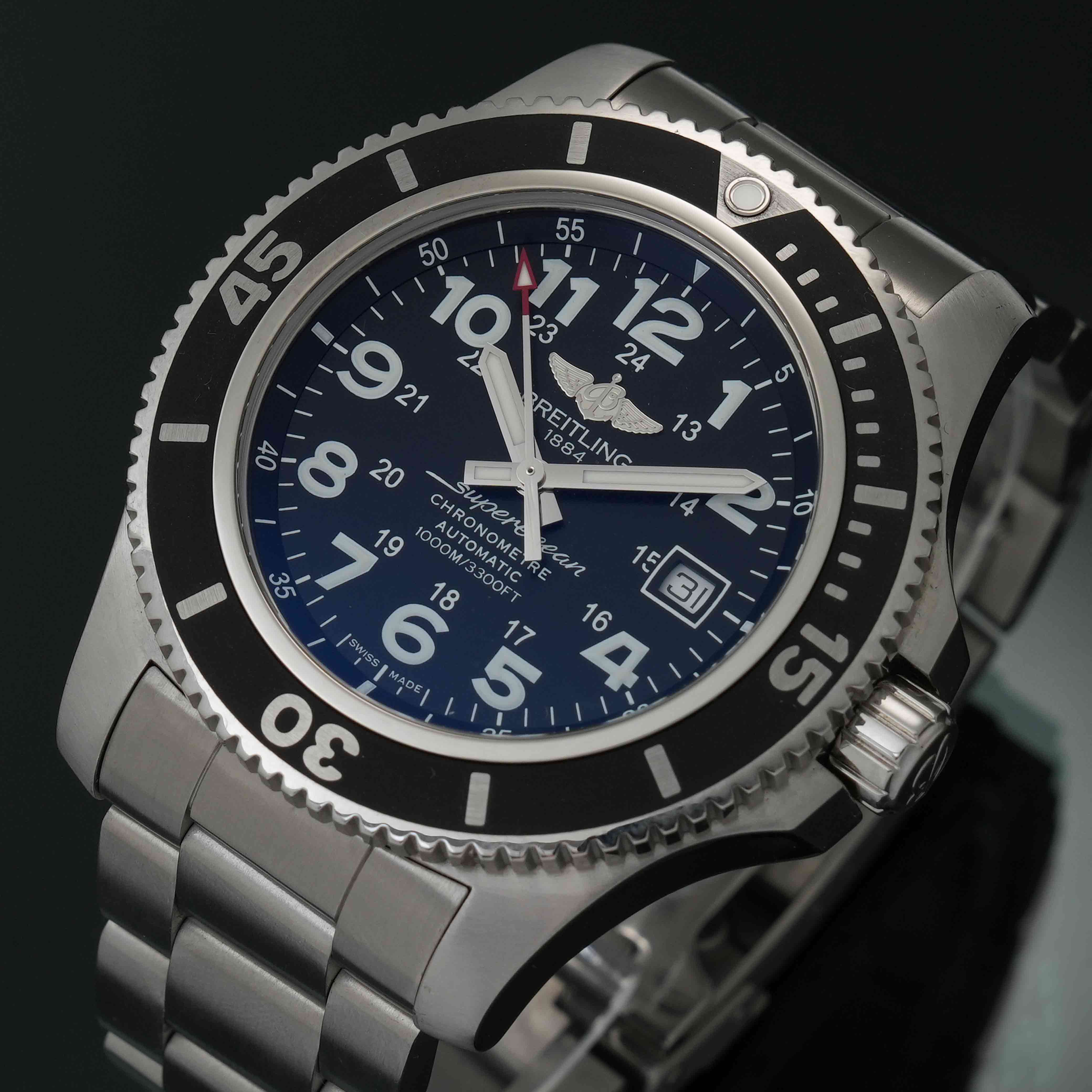 BREITLING(USED)브라이틀링 슈퍼오션 A17392