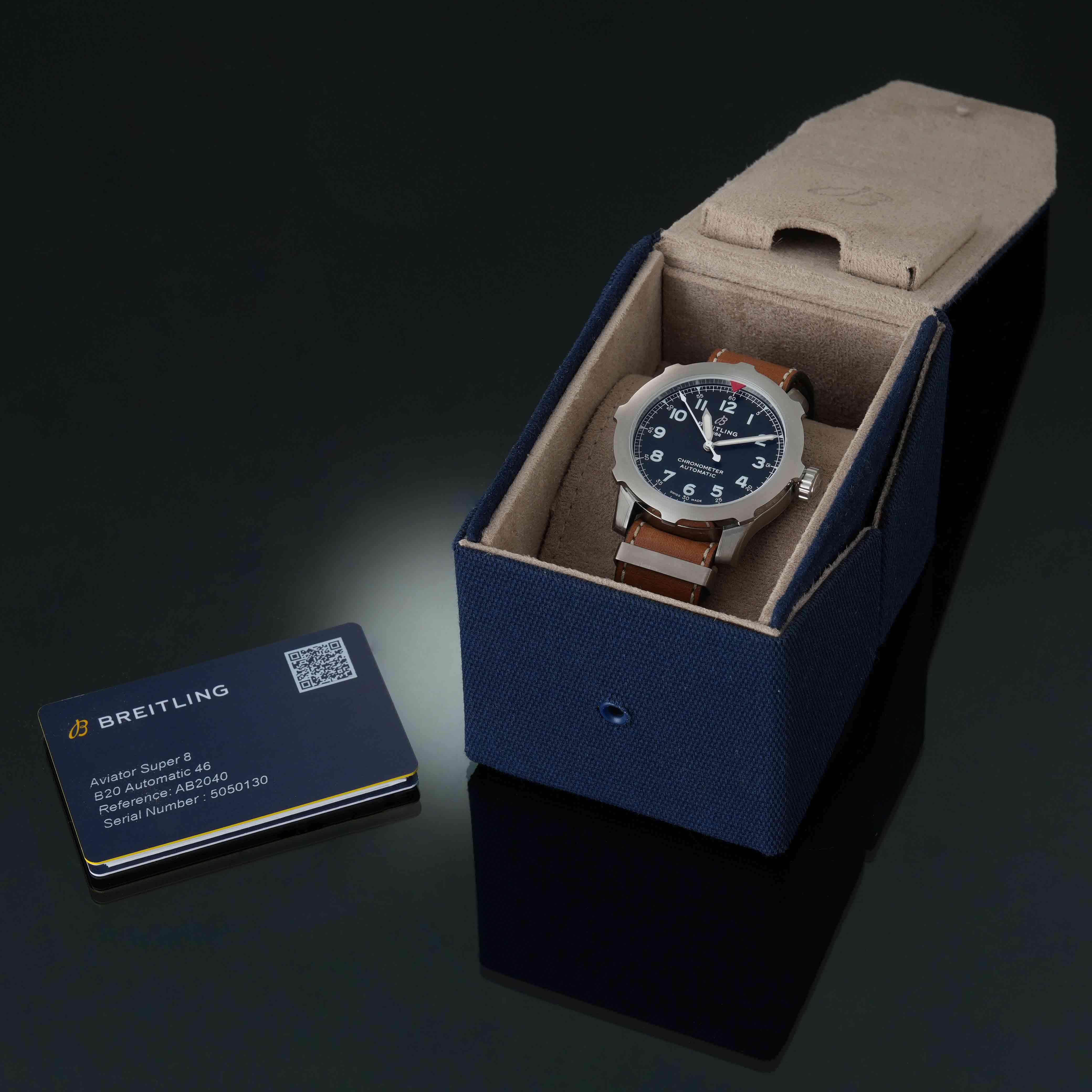 BREITLING(USED)브라이틀링 에비에이터 슈퍼8 AB2040