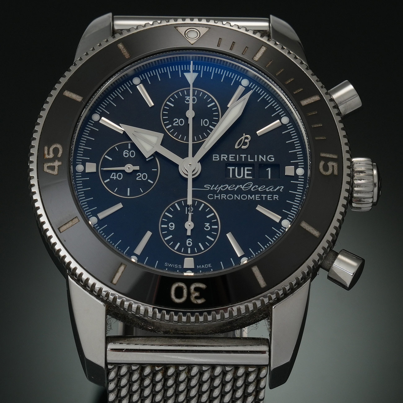 BREITLING(USED)브라이틀링 슈퍼오션 헤리티지 크로노 A13313