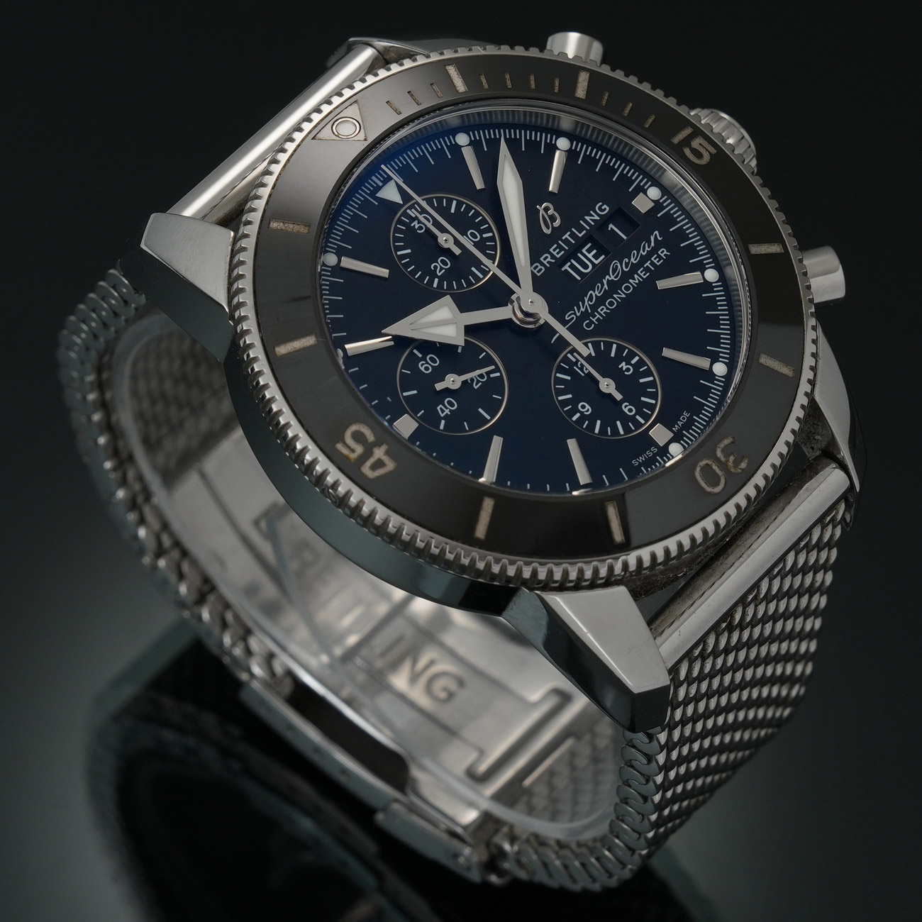 BREITLING(USED)브라이틀링 슈퍼오션 헤리티지 크로노 A13313