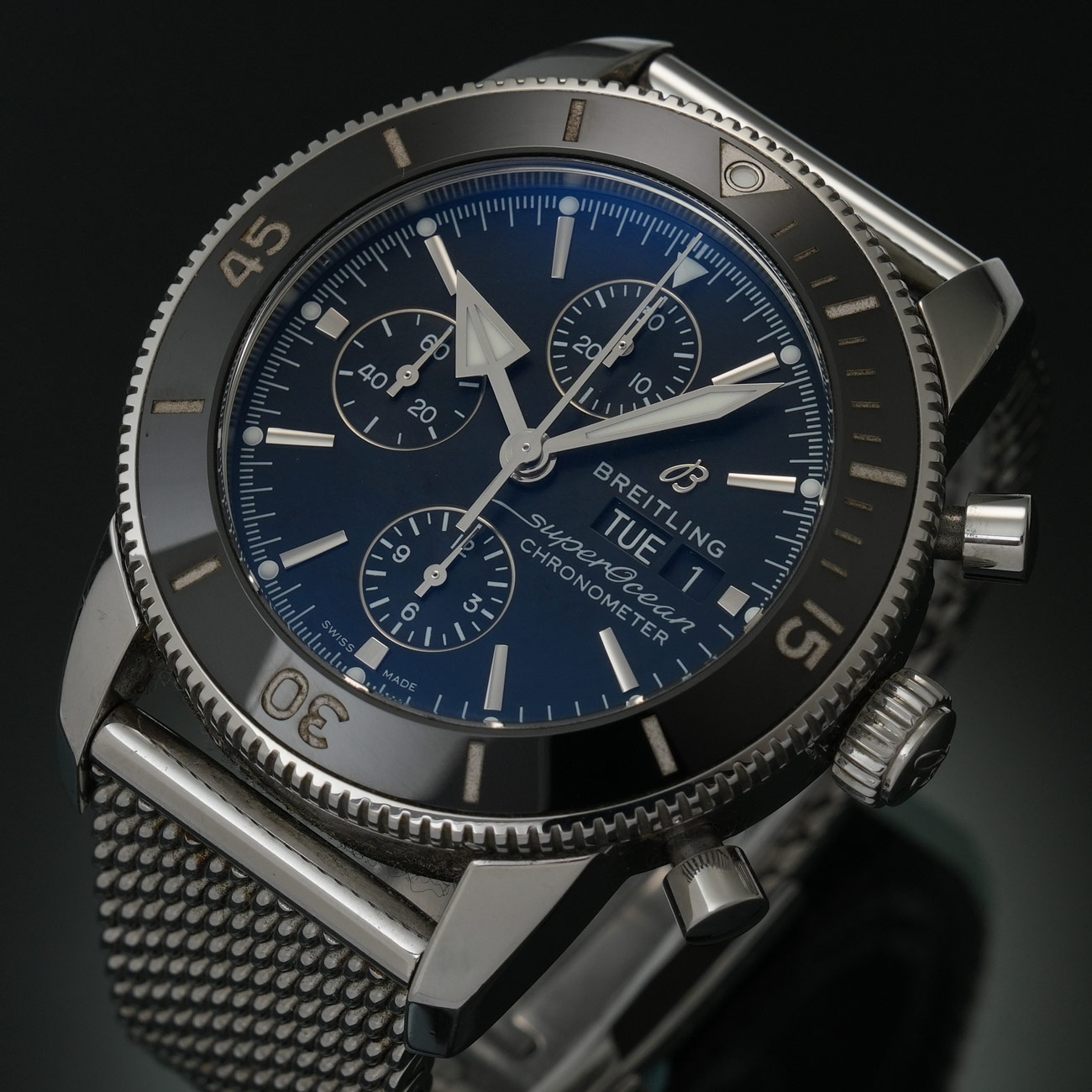 BREITLING(USED)브라이틀링 슈퍼오션 헤리티지 크로노 A13313