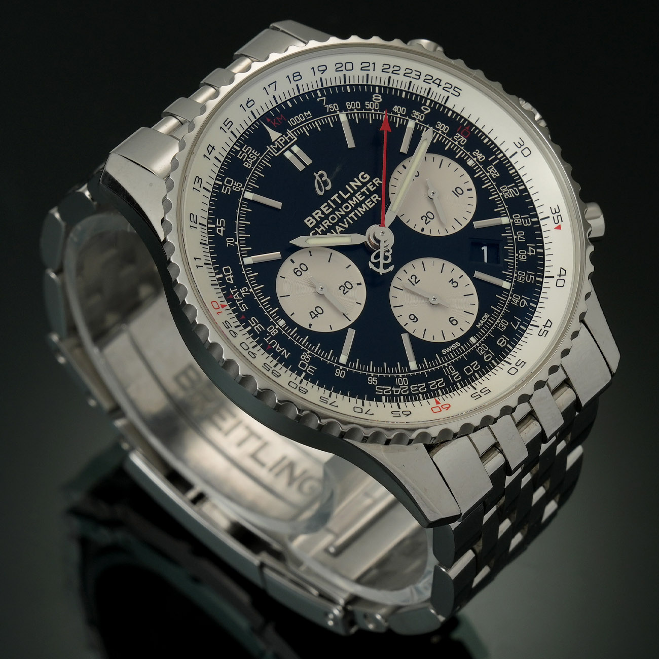 BREITLING(USED)브라이틀링 네비타이머 크로노 AB0121