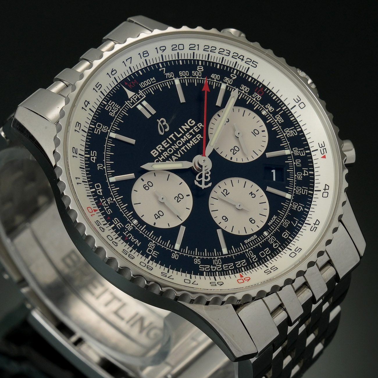 BREITLING(USED)브라이틀링 네비타이머 크로노 AB0121