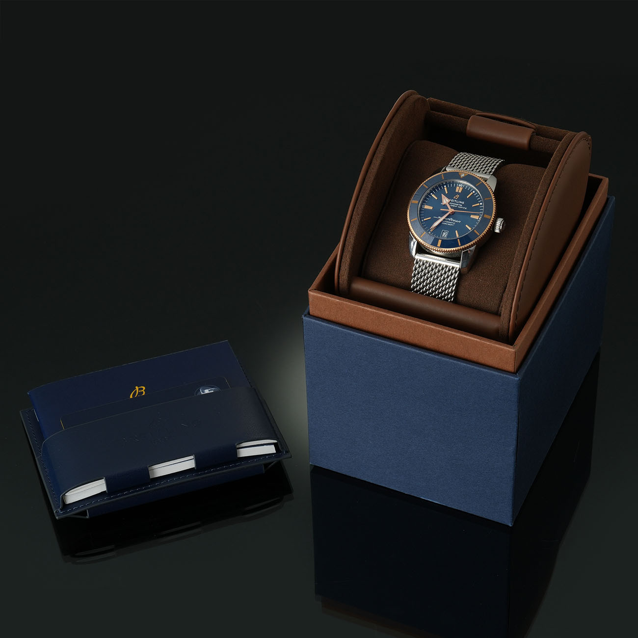 BREITLING(USED)슈퍼오션 헤리티지 콤비 UB2010