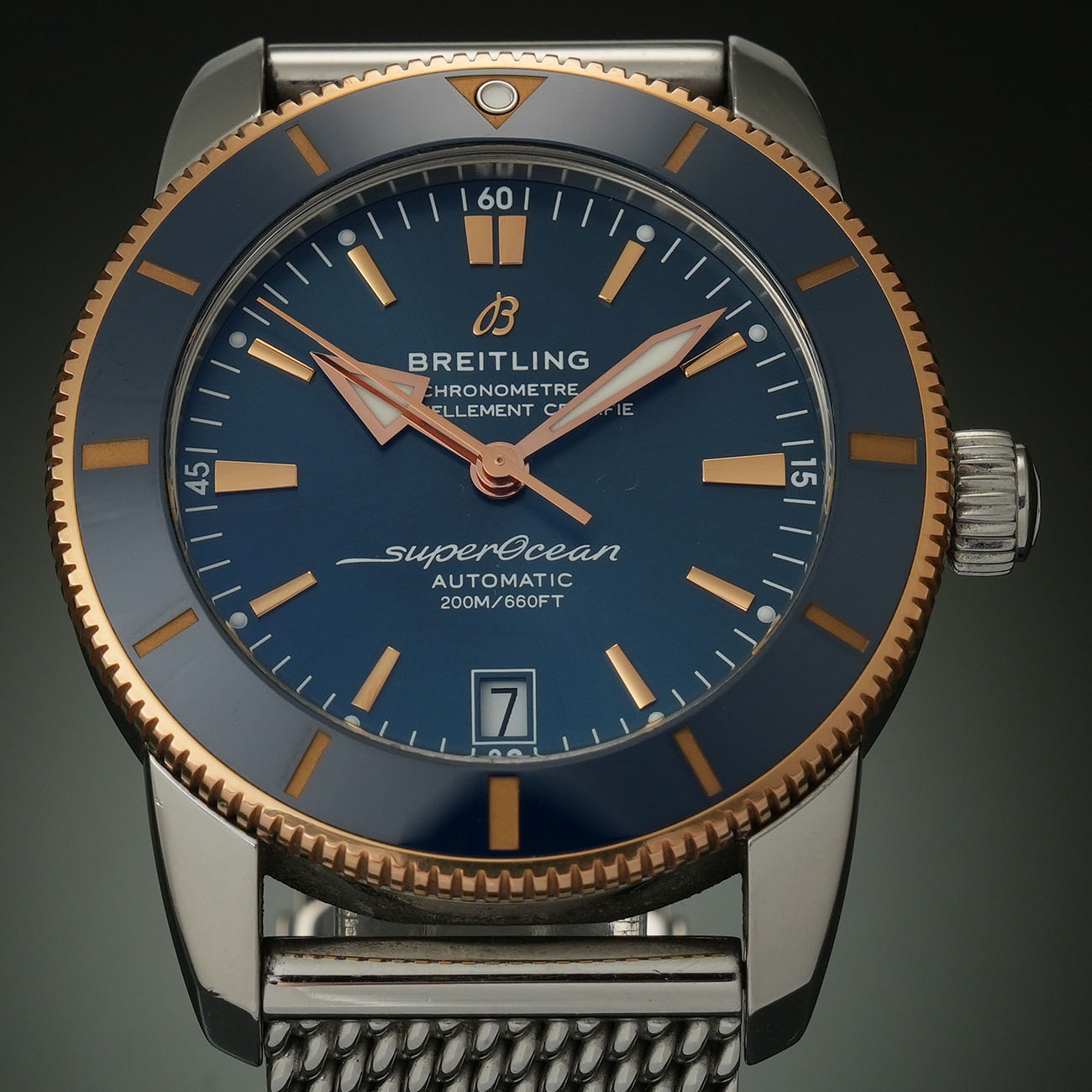 BREITLING(USED)슈퍼오션 헤리티지 콤비 UB2010