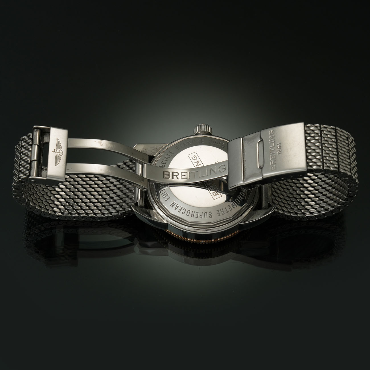 BREITLING(USED)슈퍼오션 헤리티지 콤비 UB2010