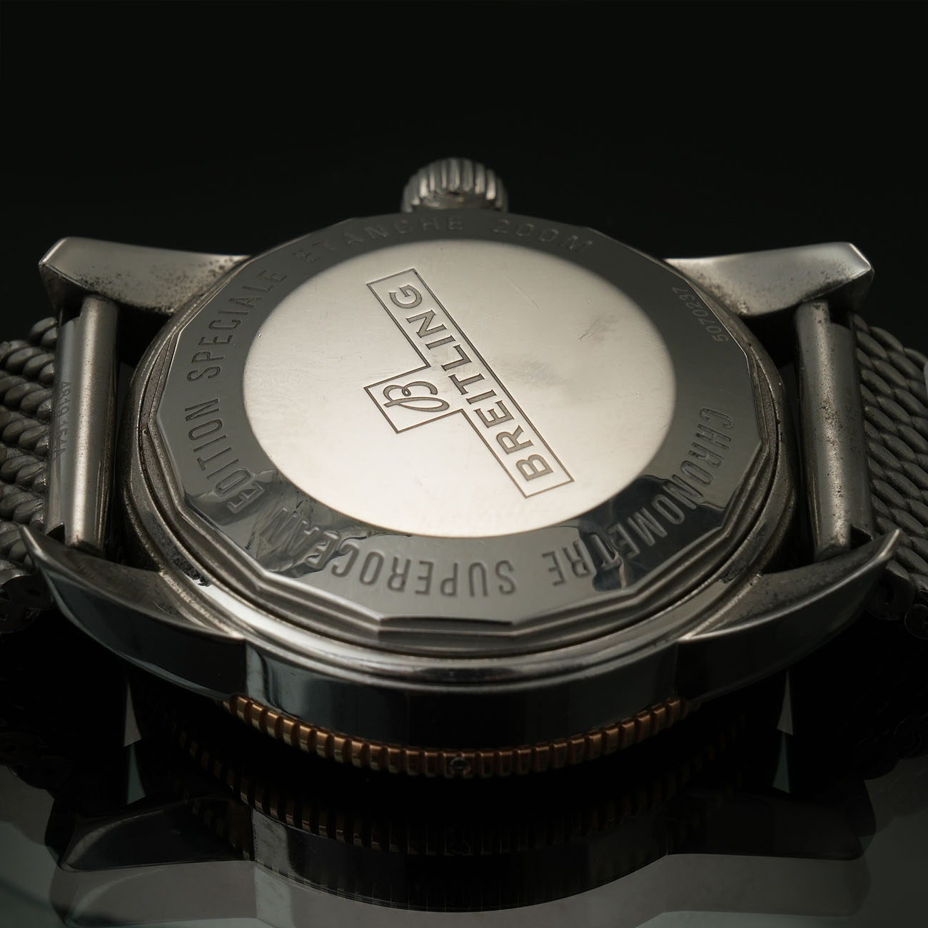 BREITLING(USED)슈퍼오션 헤리티지 콤비 UB2010