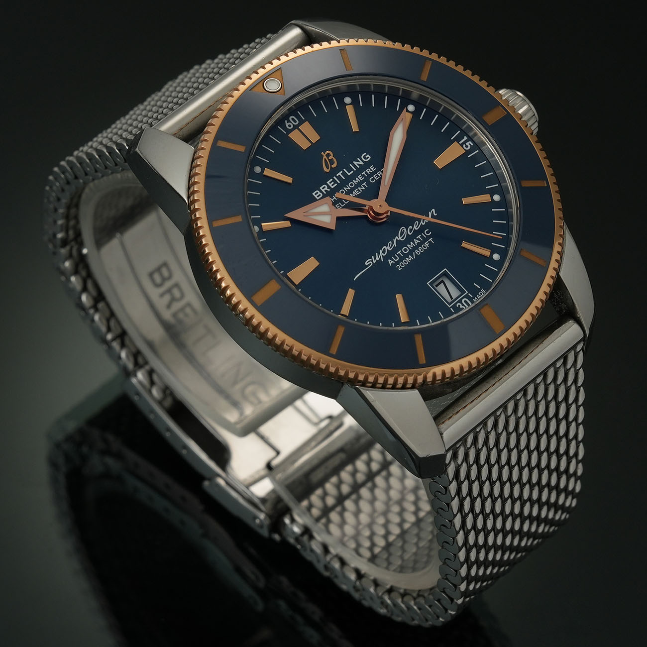BREITLING(USED)슈퍼오션 헤리티지 콤비 UB2010