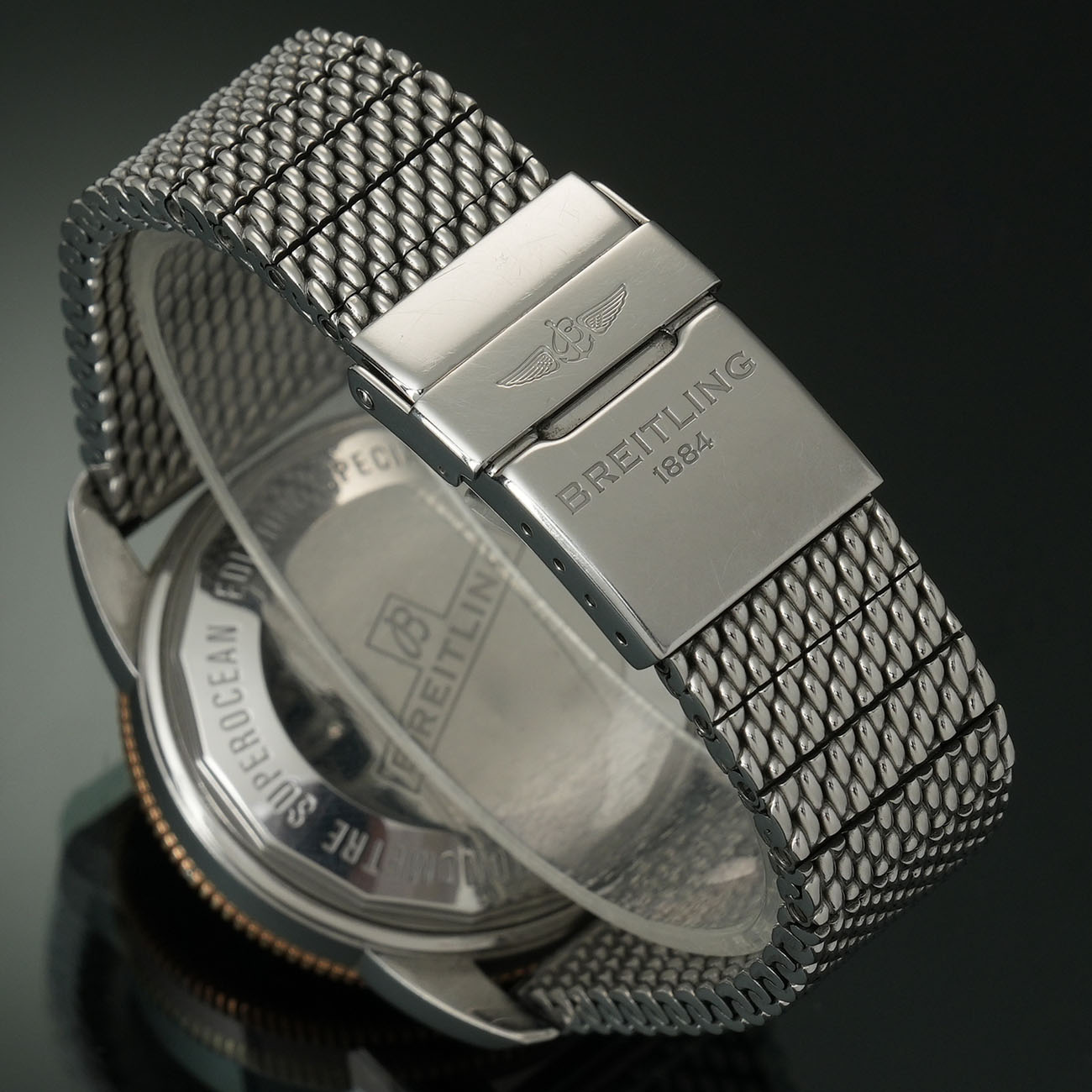 BREITLING(USED)슈퍼오션 헤리티지 콤비 UB2010