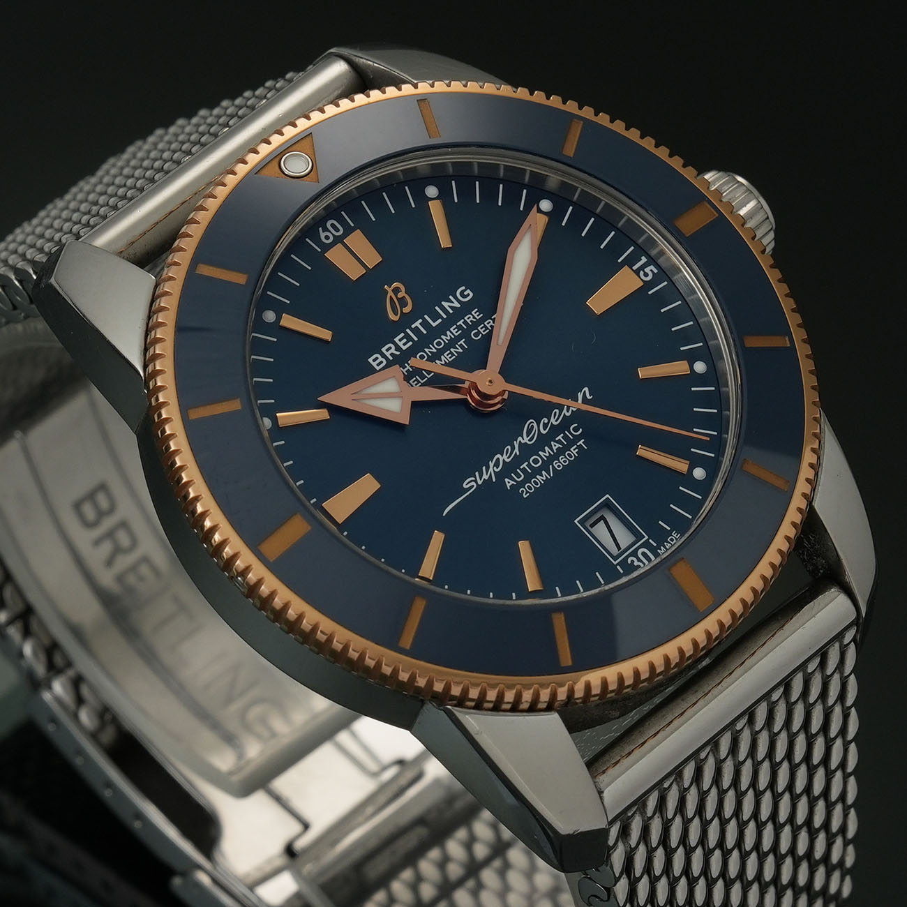 BREITLING(USED)슈퍼오션 헤리티지 콤비 UB2010