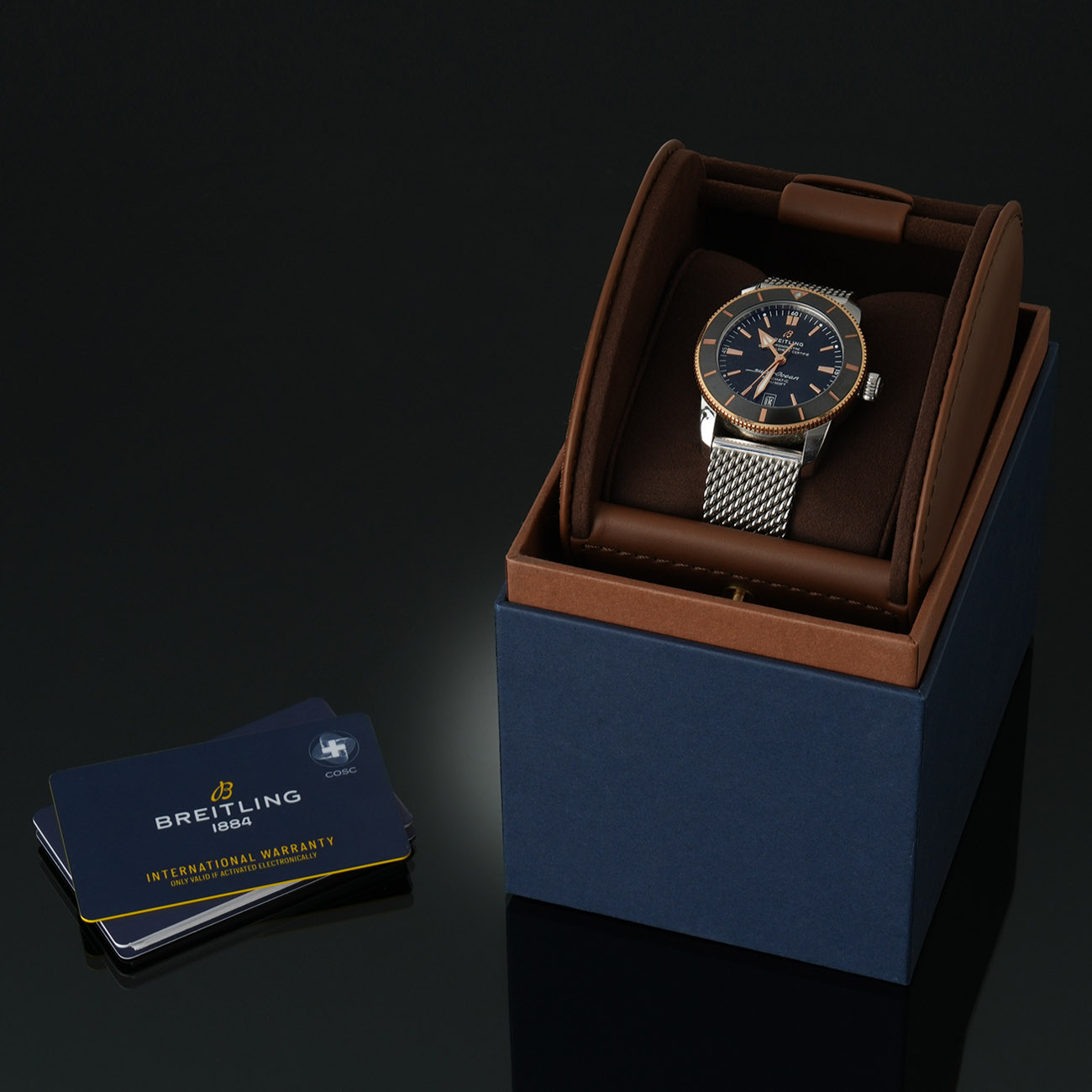 BREITLING(USED)슈퍼오션 헤리티지 콤비 UB2010