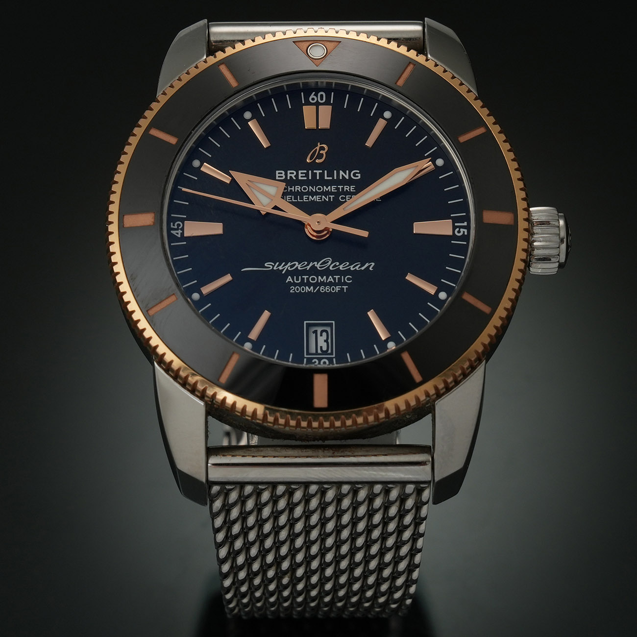 BREITLING(USED)슈퍼오션 헤리티지 콤비 UB2010