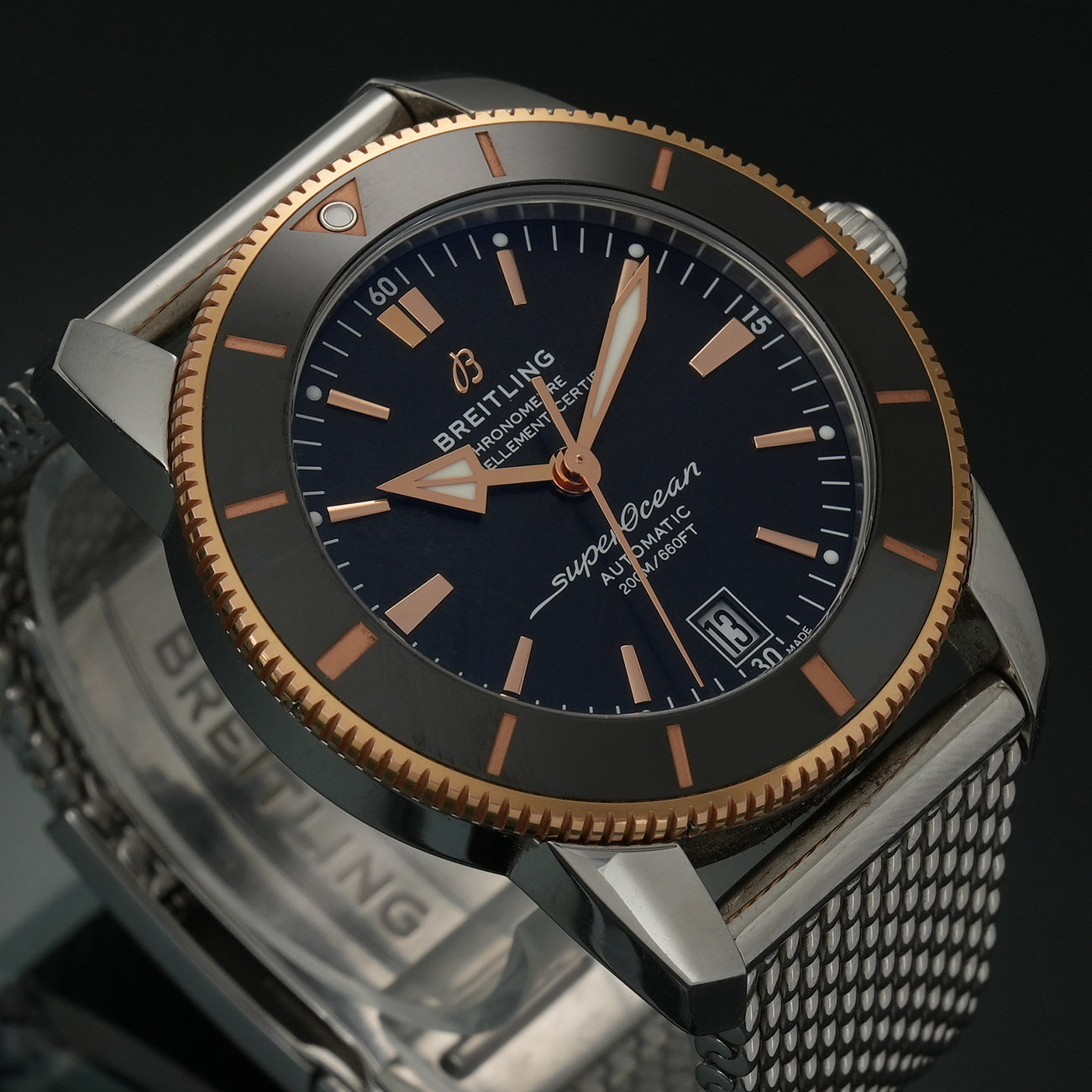BREITLING(USED)슈퍼오션 헤리티지 콤비 UB2010
