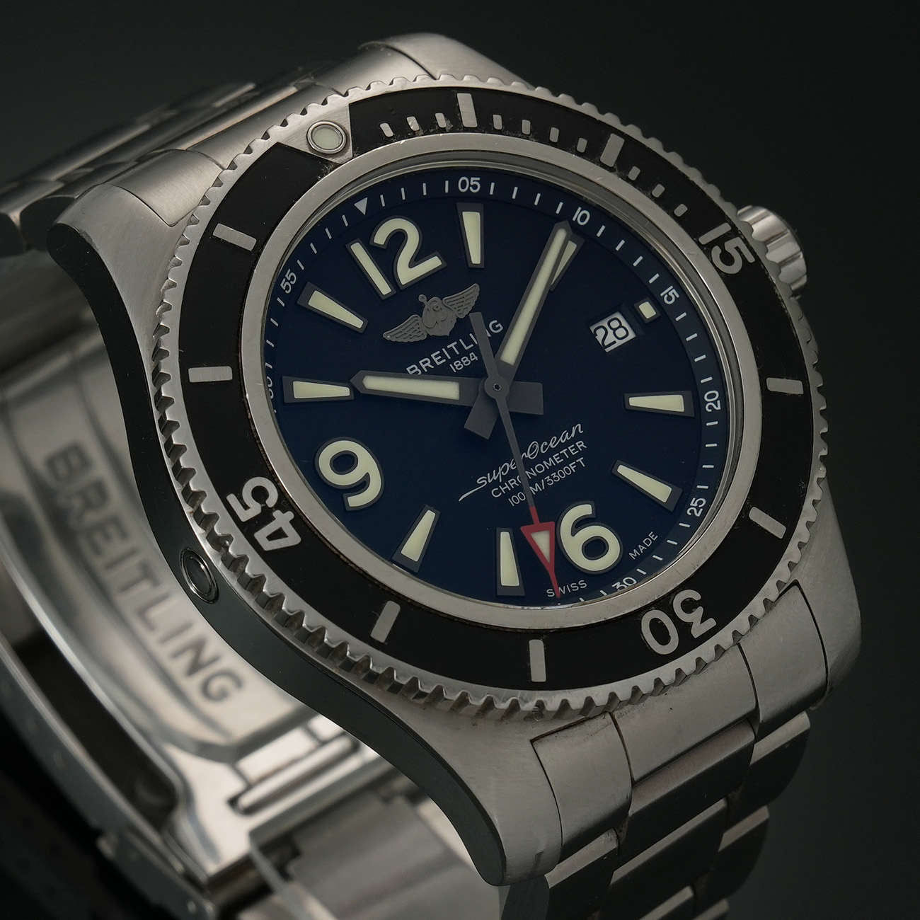 BREITLING(USED)브라이틀링 슈퍼오션 A17367