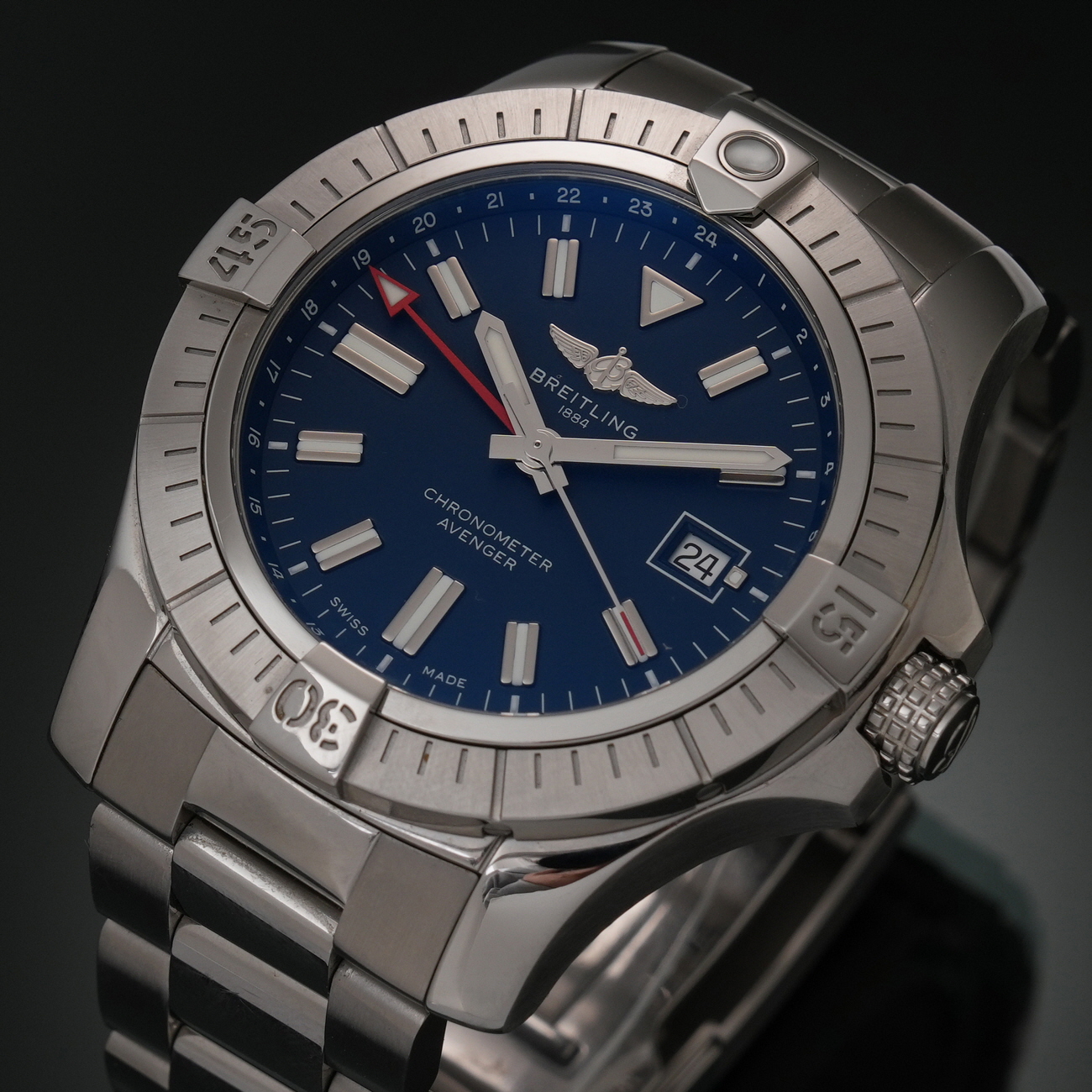 BREITLING(USED)어벤저 GMT A32395101