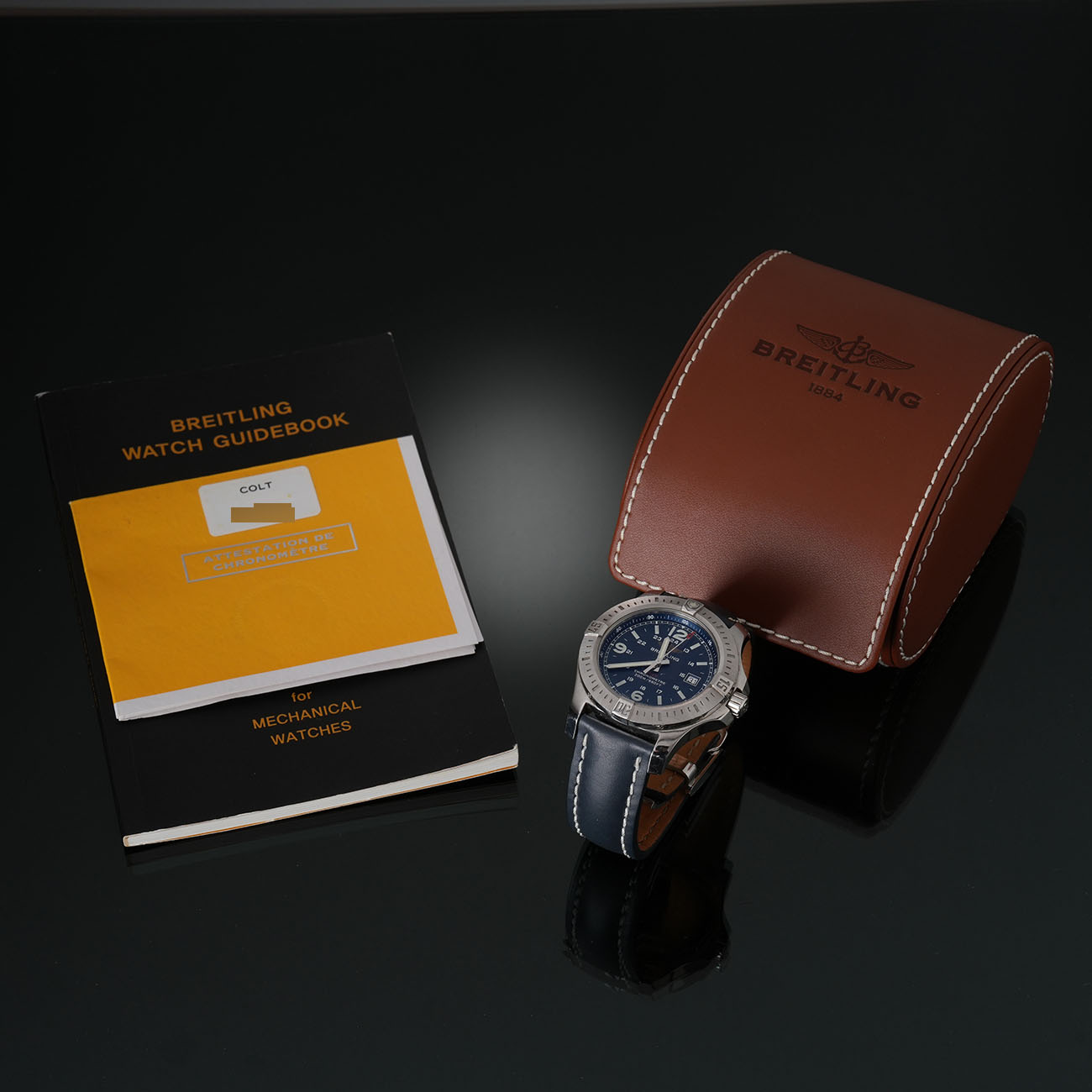 BREITLING(USED)브라이틀링 콜트 스틸 쿼츠 A74388