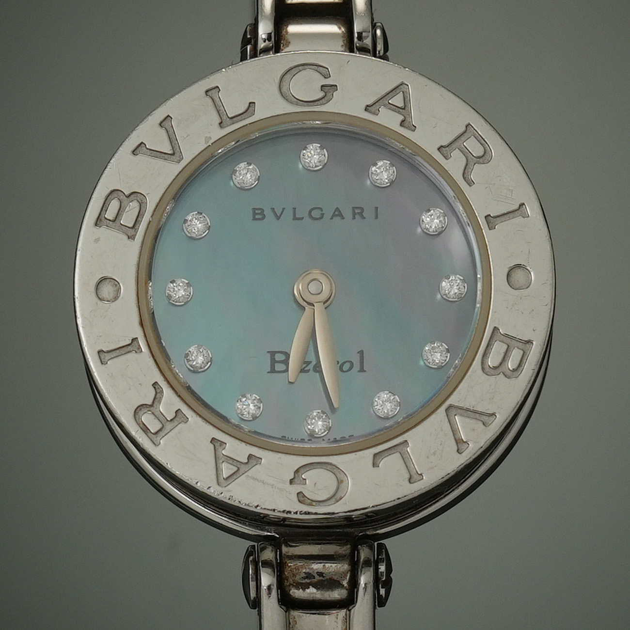 BVLGARI(USED)불가리 BZ22S 비제로원 스틸 쿼츠 자개