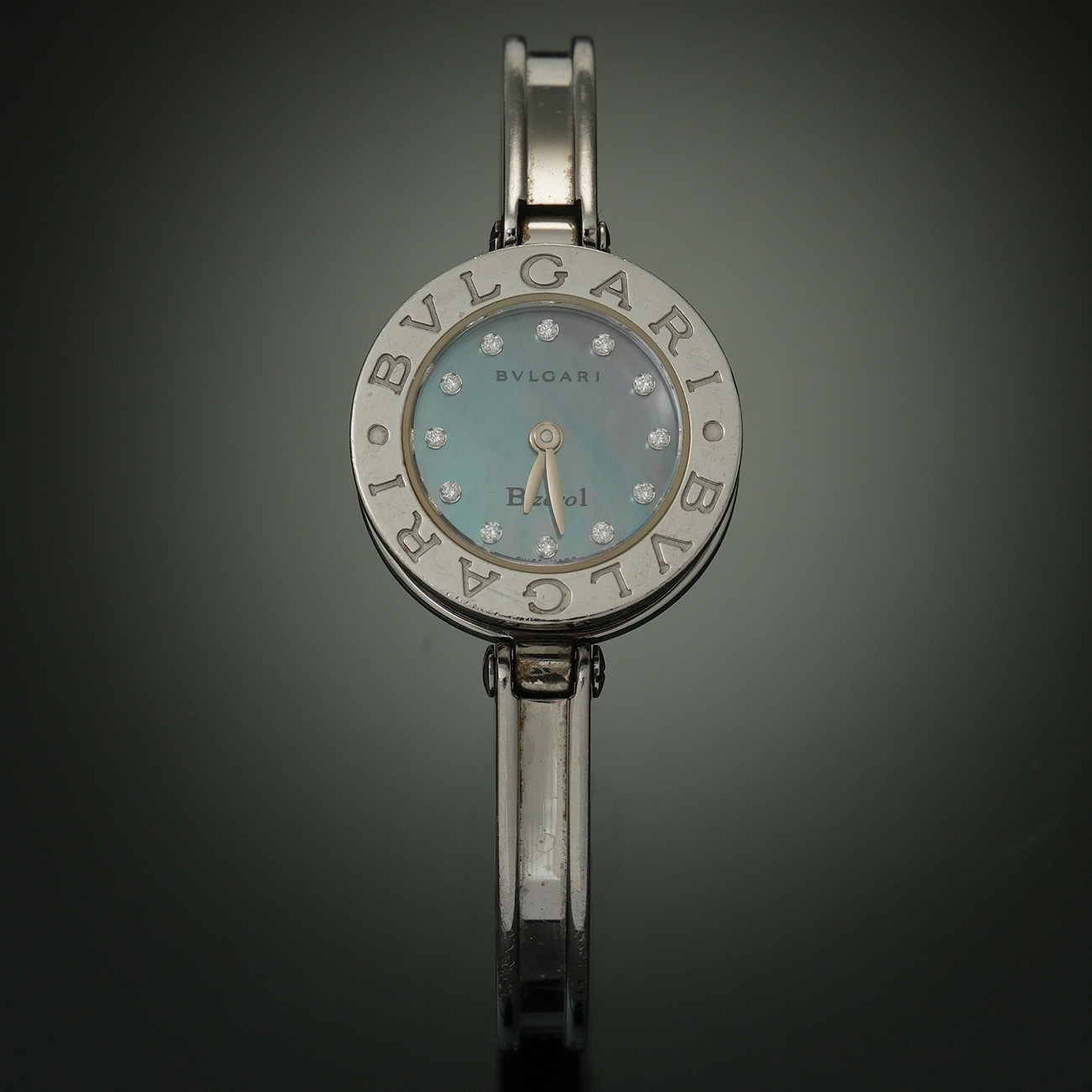 BVLGARI(USED)불가리 BZ22S 비제로원 스틸 쿼츠 자개