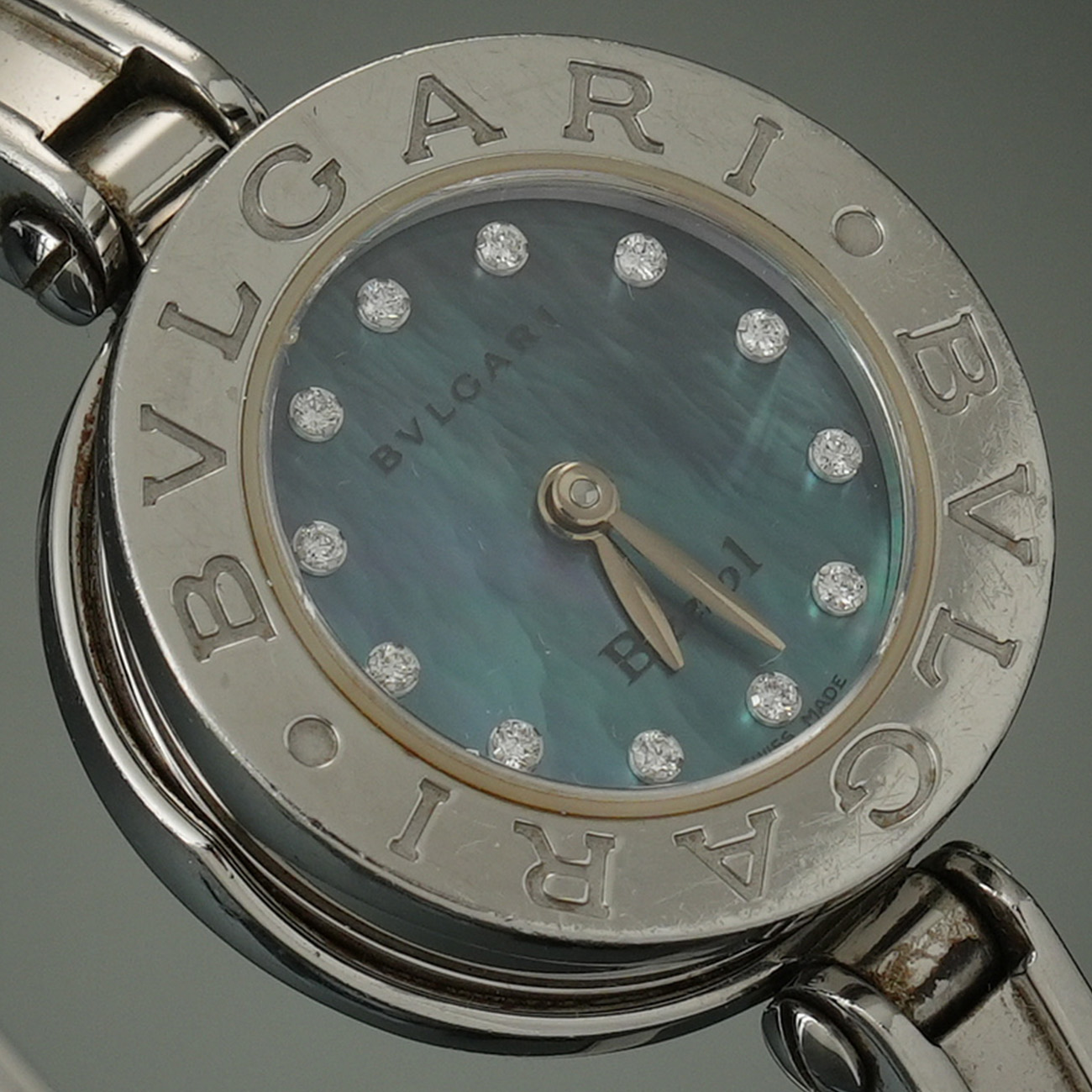 BVLGARI(USED)불가리 BZ22S 비제로원 스틸 쿼츠 자개