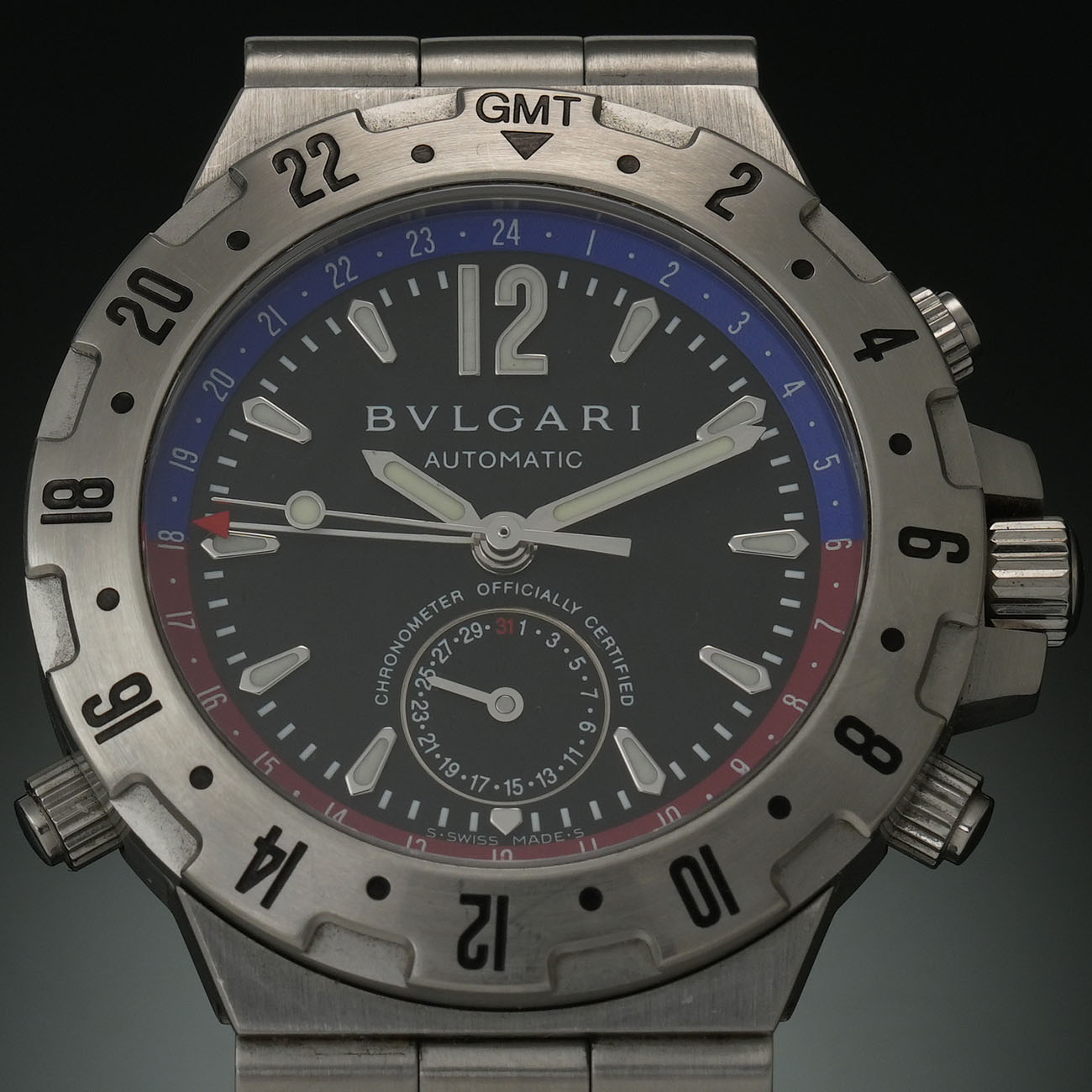 BVLGARI(USED)불가리 GMT 팹시 디아고노
