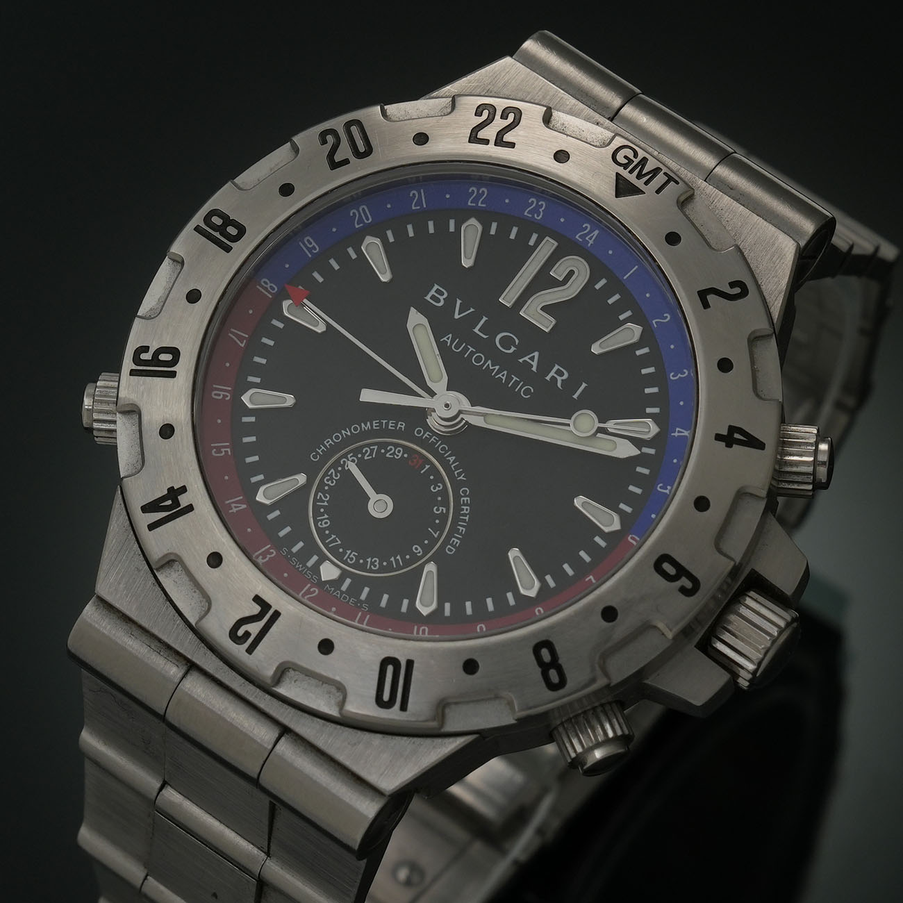 BVLGARI(USED)불가리 GMT 팹시 디아고노