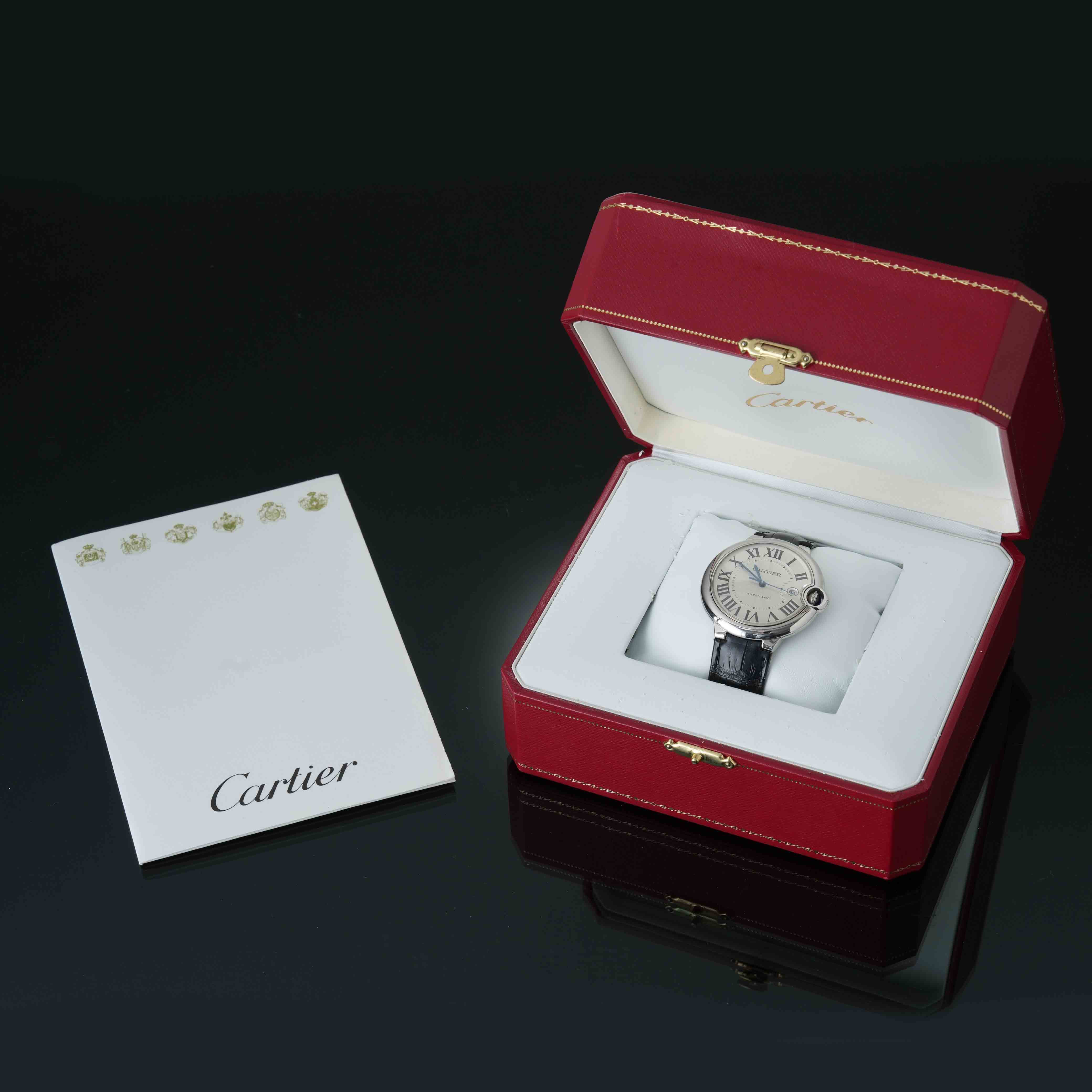 CARTIER(USED)까르띠에 발롱블루 42MM W69016Z4