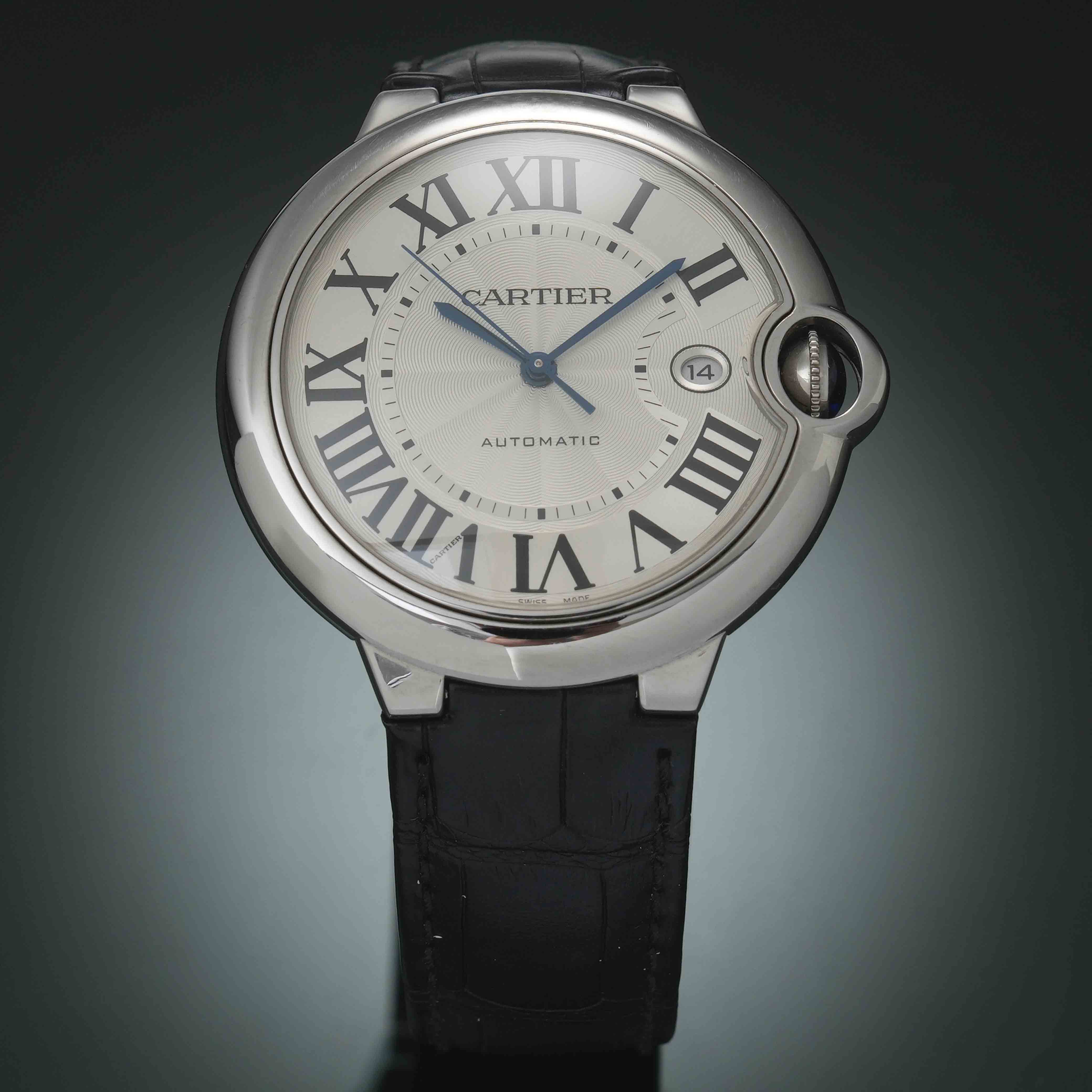 CARTIER(USED)까르띠에 발롱블루 42MM W69016Z4