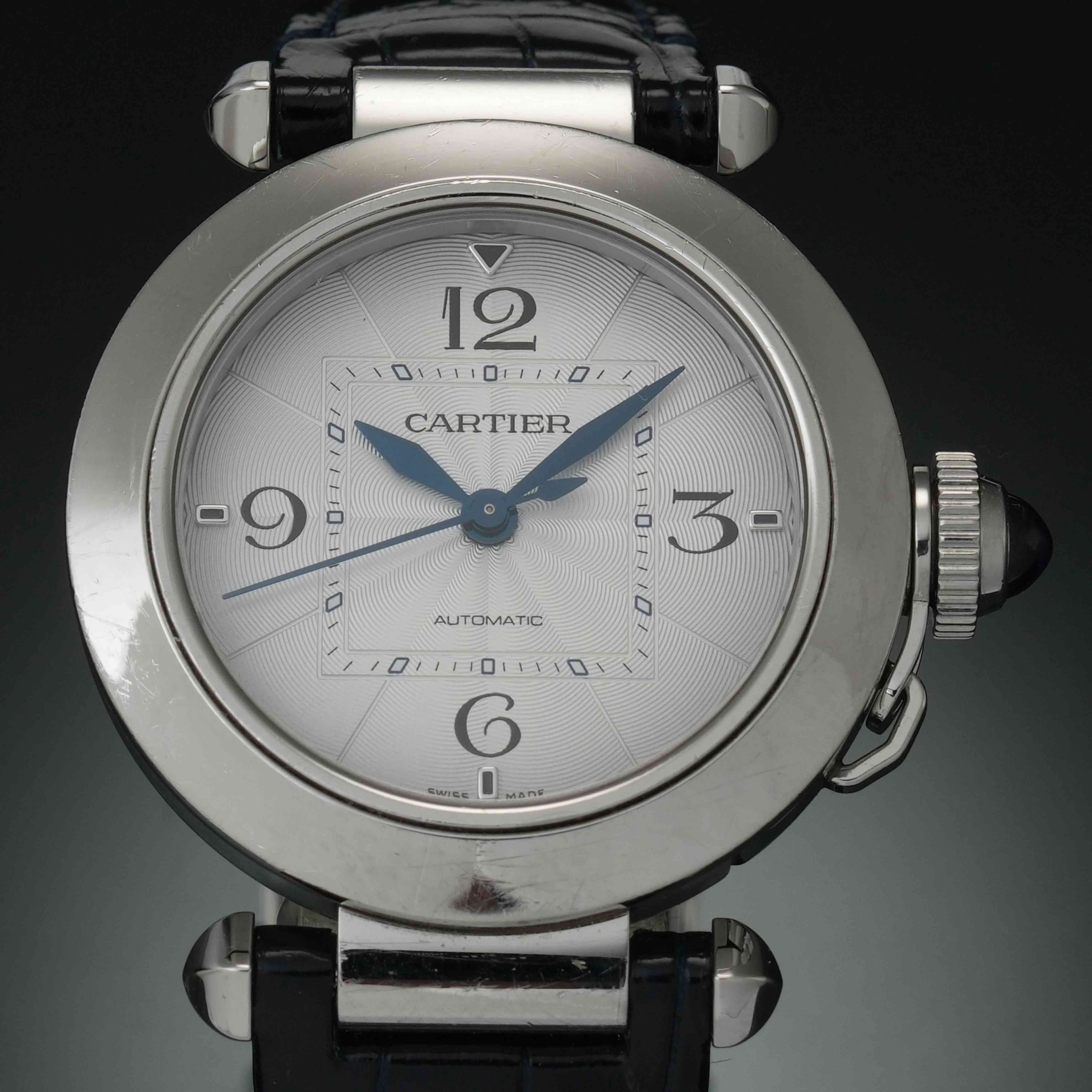 CARTIER(USED)까르띠에 파샤 스틸 워치 WSPA0012