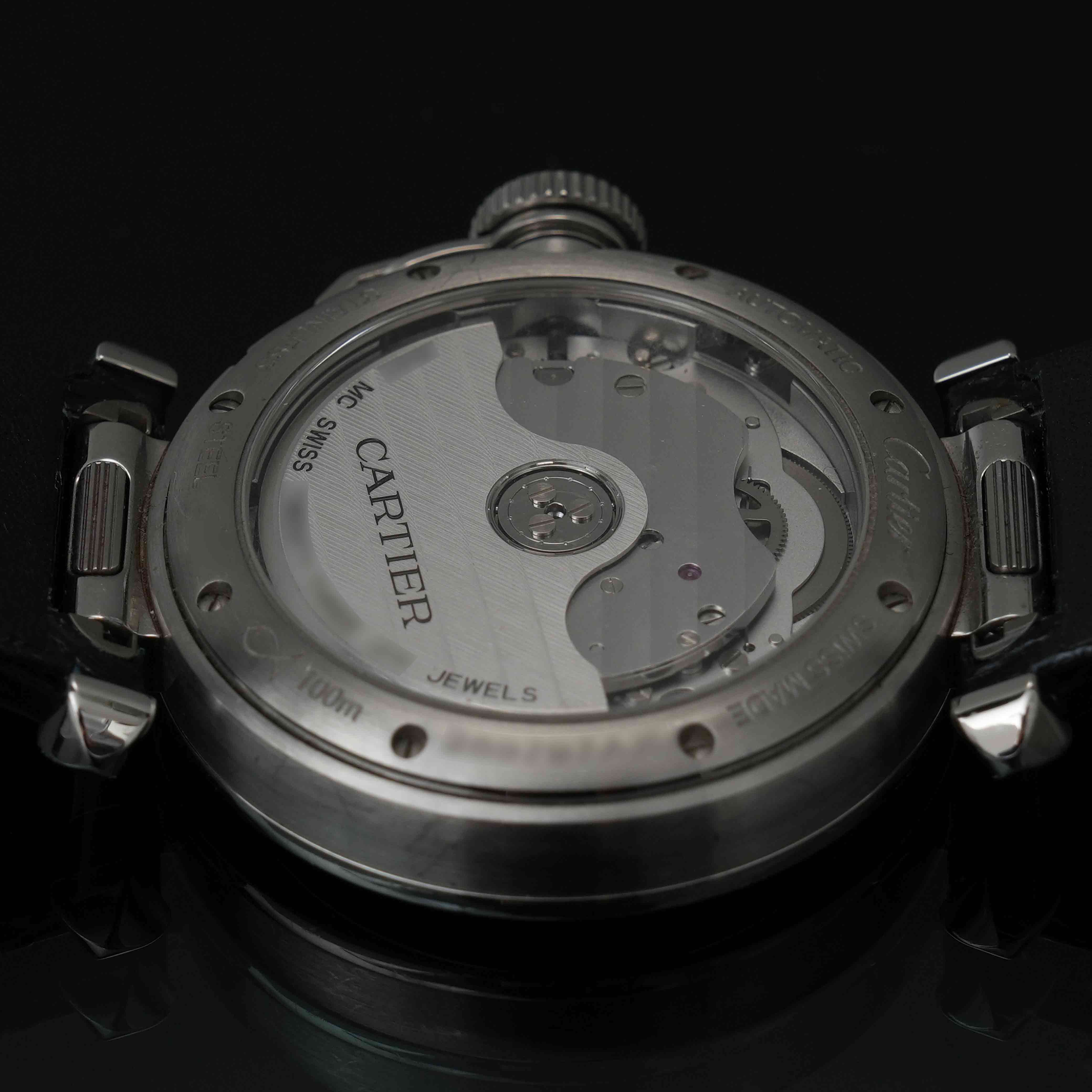 CARTIER(USED)까르띠에 파샤 스틸 워치 WSPA0012