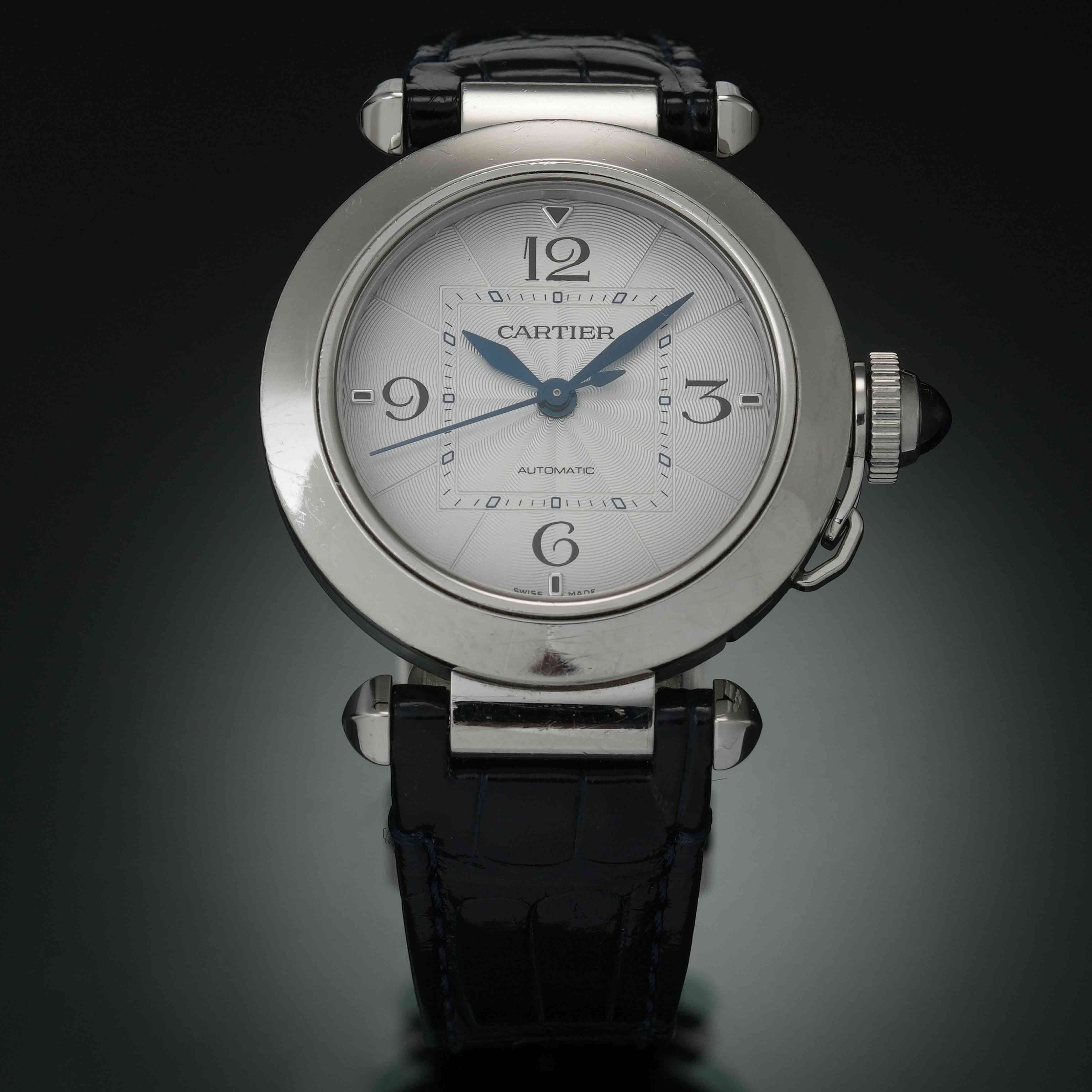CARTIER(USED)까르띠에 파샤 스틸 워치 WSPA0012