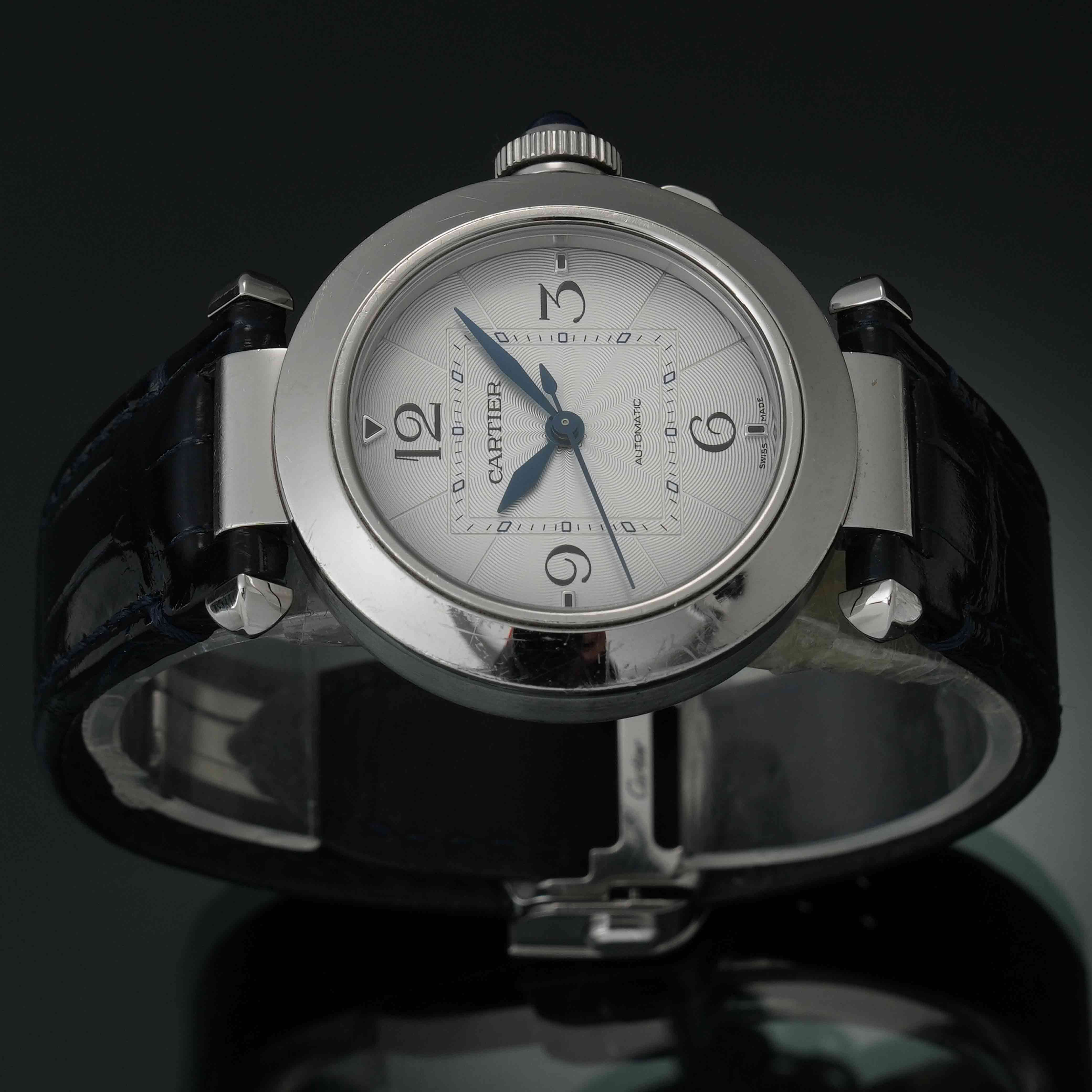 CARTIER(USED)까르띠에 파샤 스틸 워치 WSPA0012