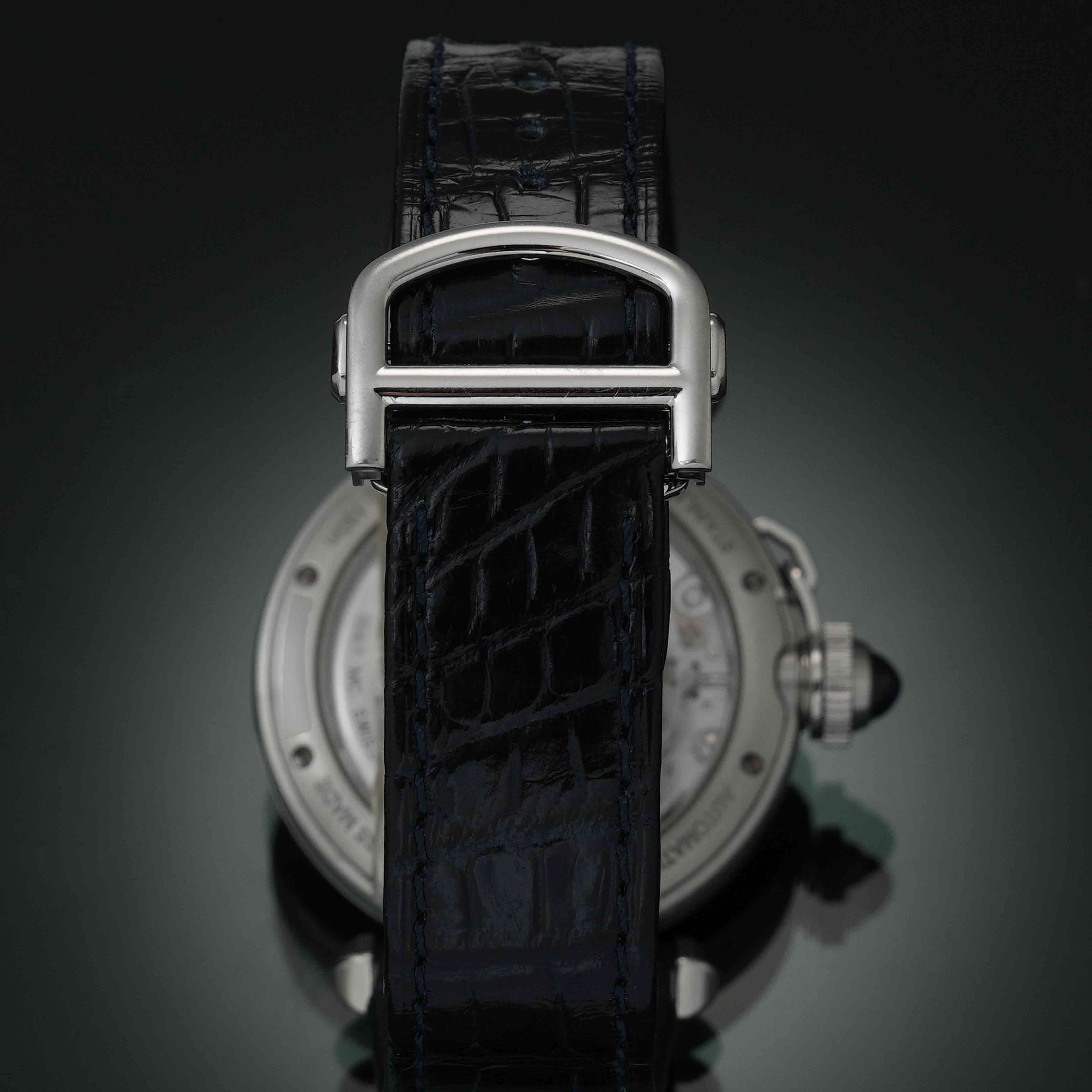 CARTIER(USED)까르띠에 파샤 스틸 워치 WSPA0012