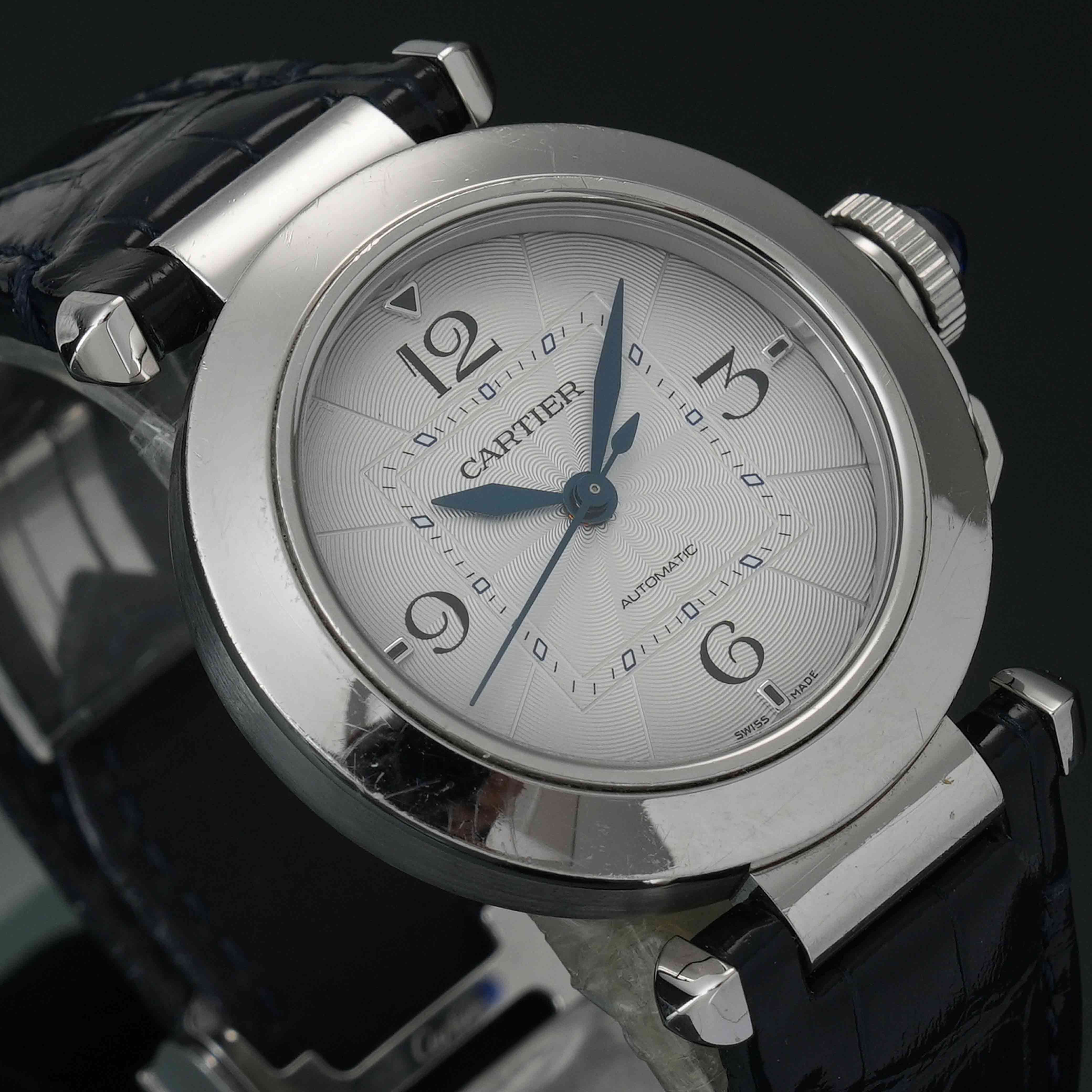 CARTIER(USED)까르띠에 파샤 스틸 워치 WSPA0012