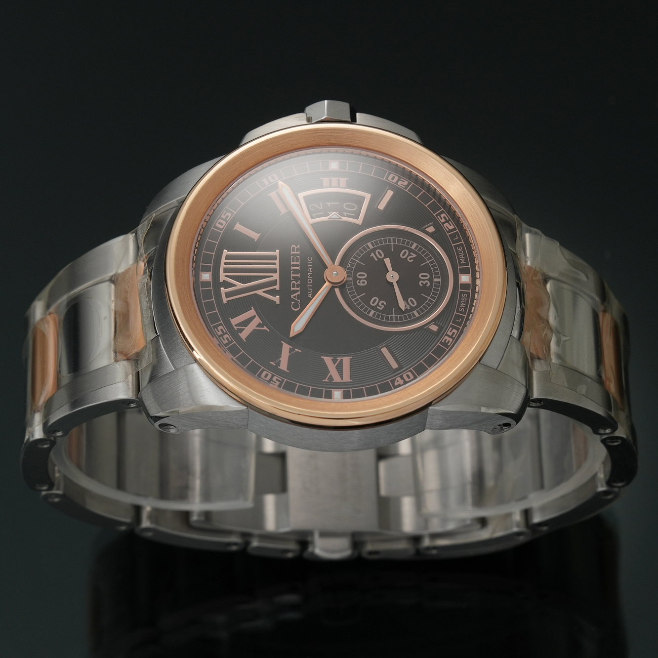 CARTIER(USED)까르띠에 칼리브 드 까르띠에 콤비